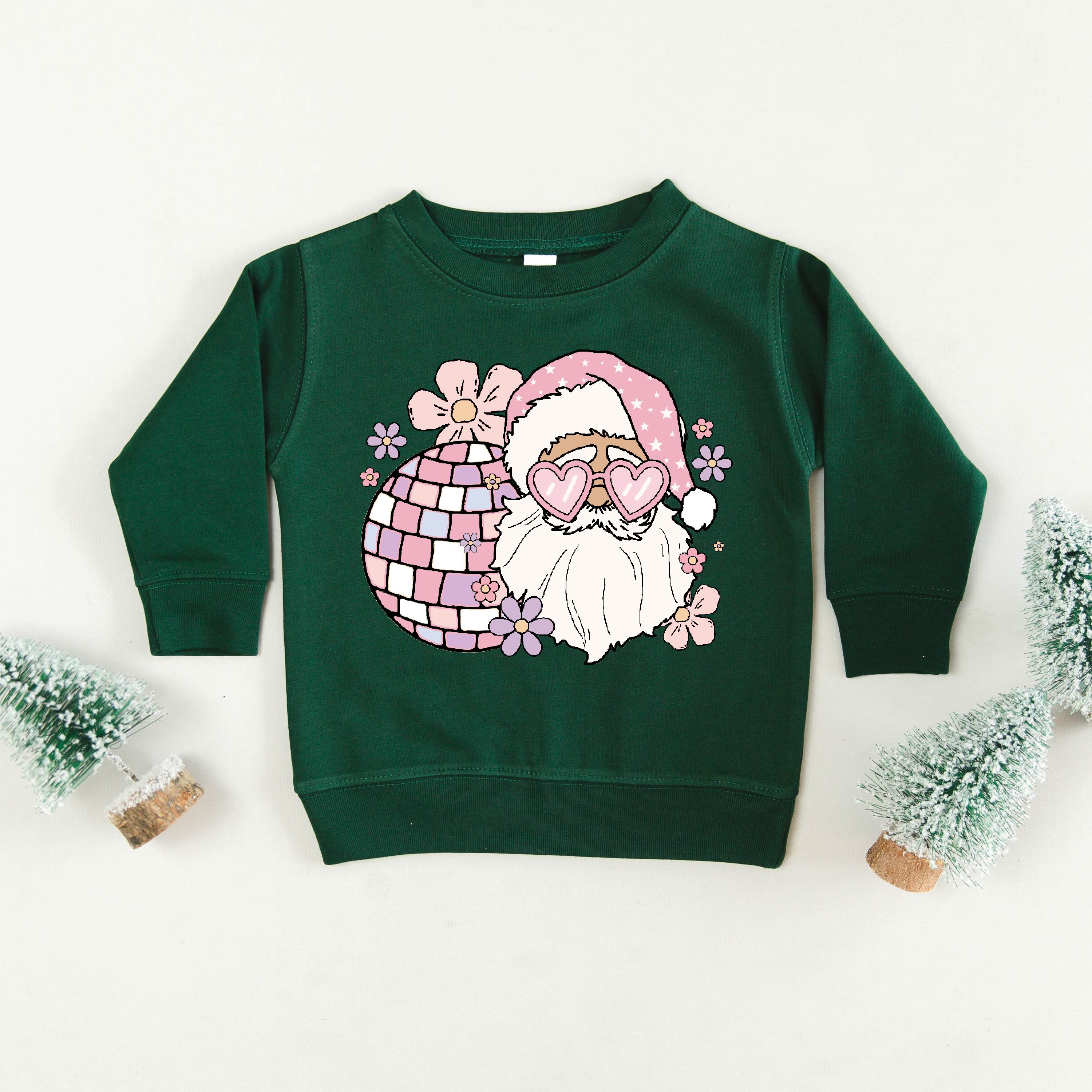 Disco Santa - Child Sweater Little Mama Shirt Shop