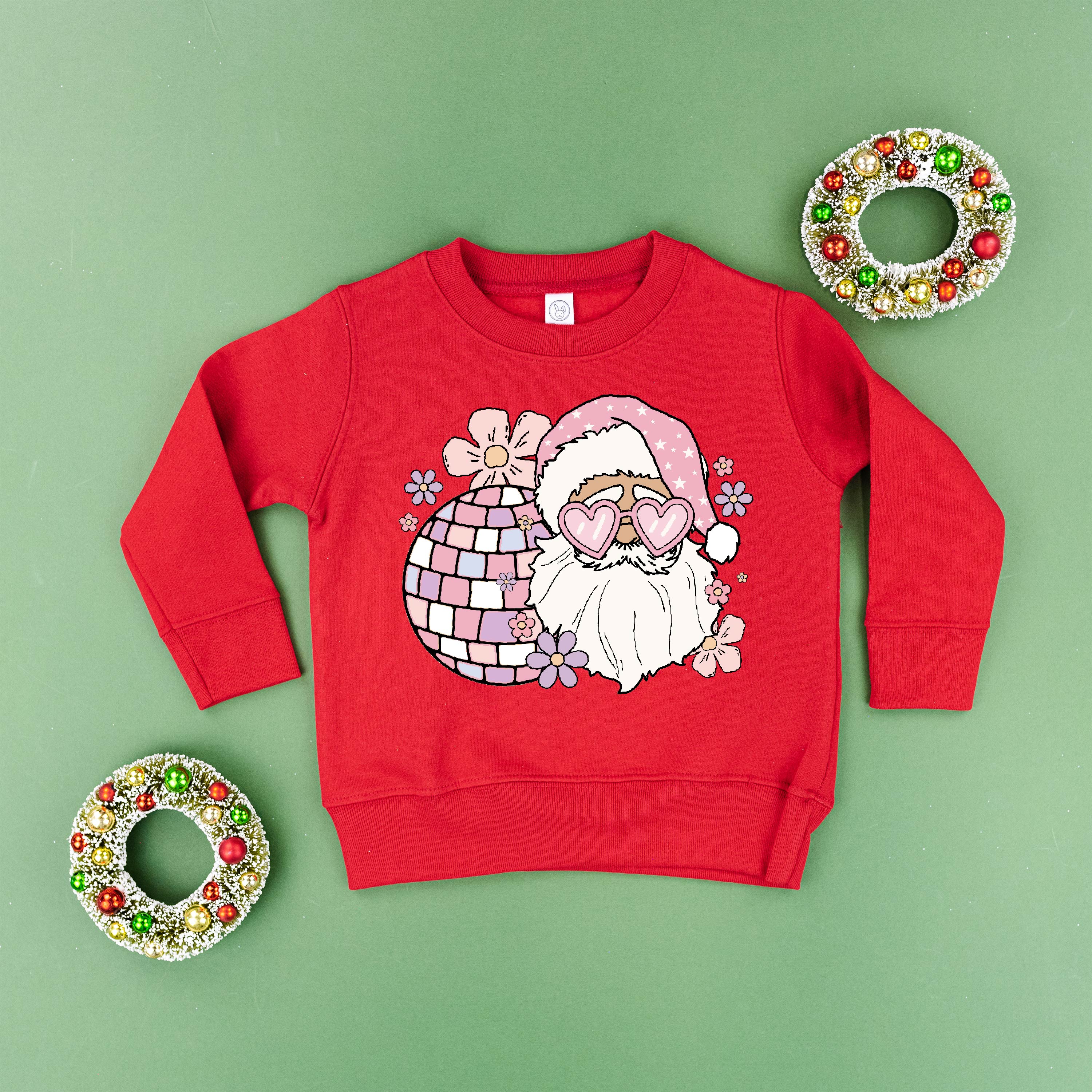 Disco Santa - Child Sweater Little Mama Shirt Shop