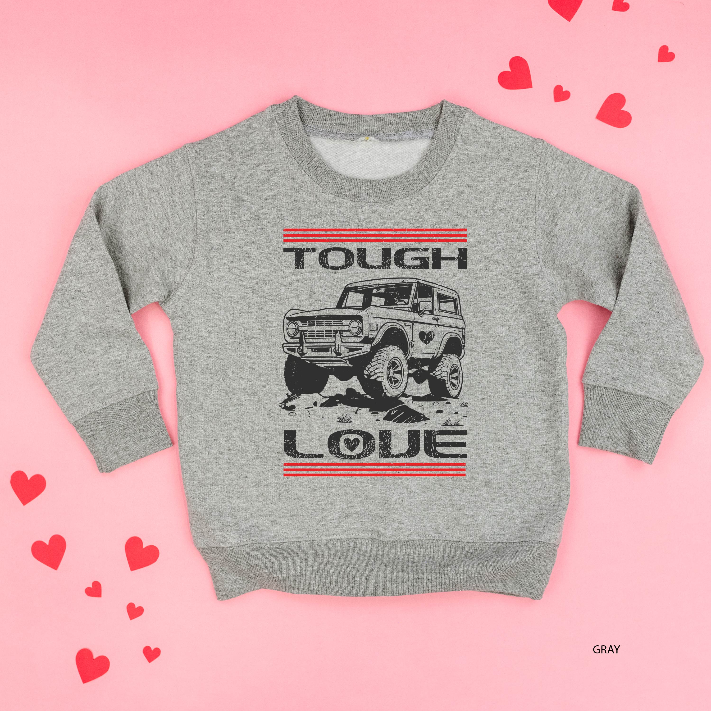 Tough Love Bronco - Child Sweater Little Mama Shirt Shop