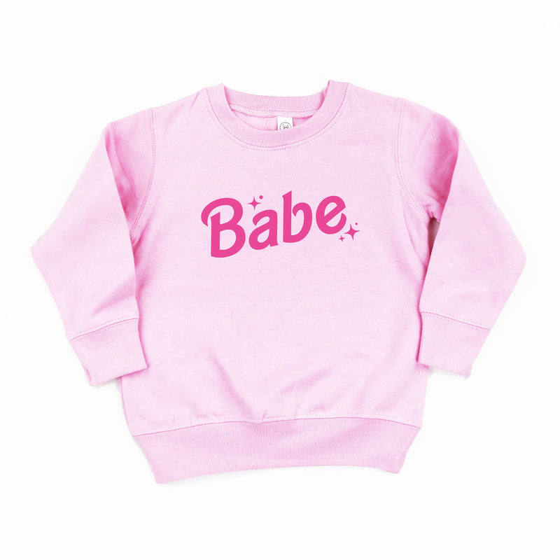 sweatshirt_child_babe_barbie_party_little_mama_shirt_shop