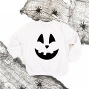 Happy Jack-o'-lantern Face - Child Sweater Little Mama Shirt Shop