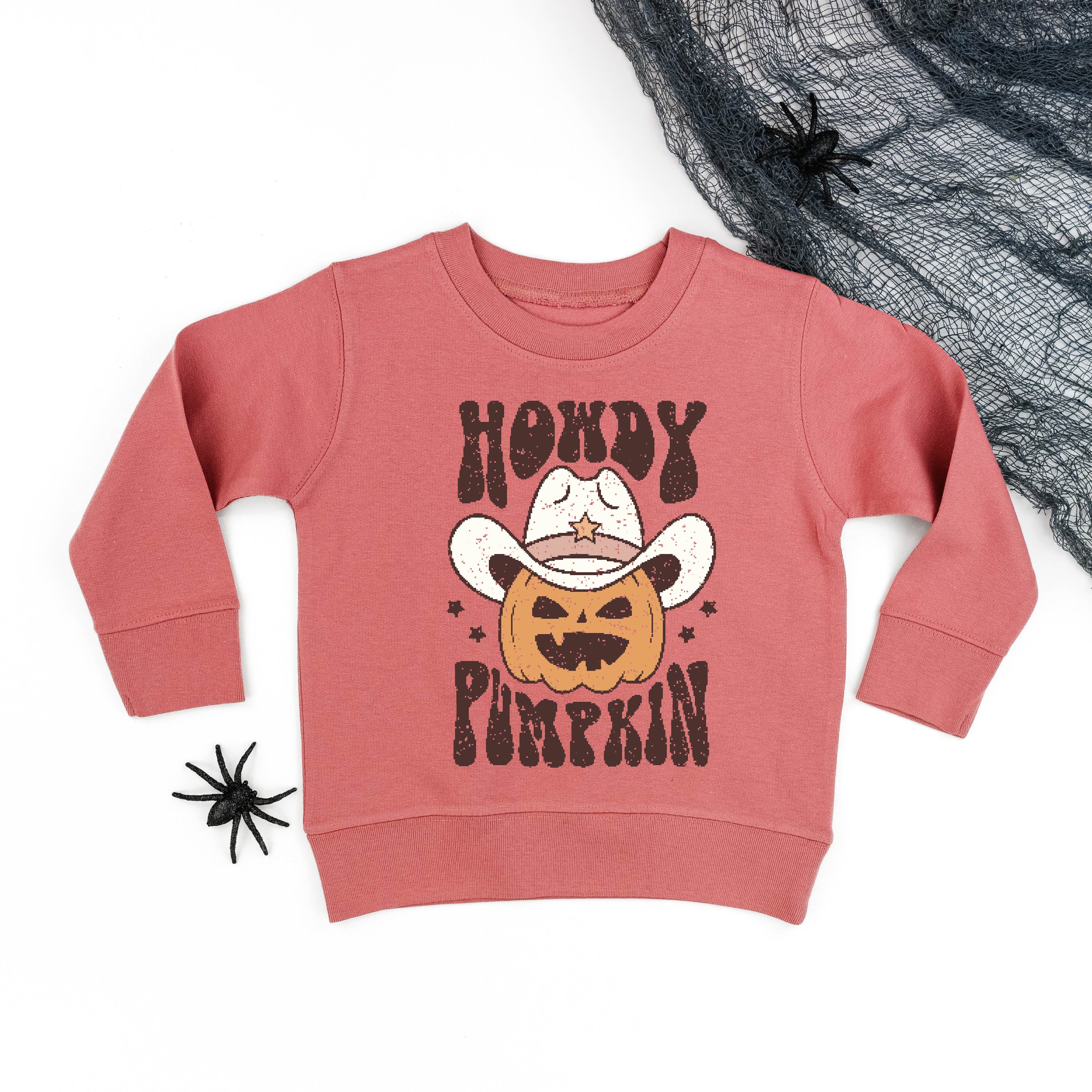 Howdy Pumpkin - Child Sweater Little Mama Shirt Shop