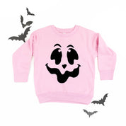 Spooky Jack-o'-lantern Face - Child Sweater Little Mama Shirt Shop