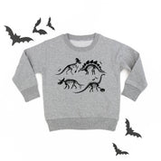 Four Dinosaur Skeletons - Child Sweater Little Mama Shirt Shop