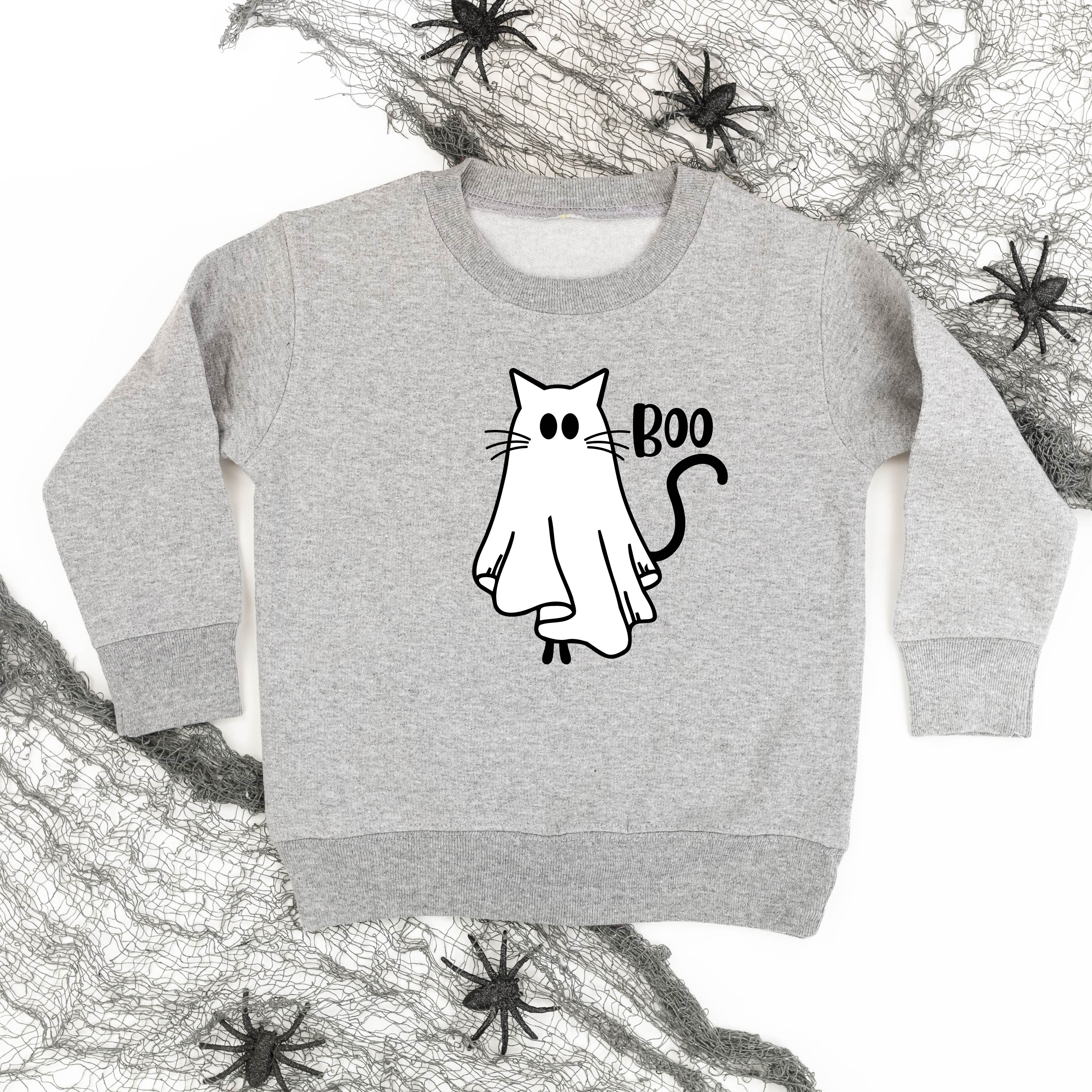 Ghost Kitty - Child Sweater Little Mama Shirt Shop