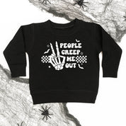 People Creep Me Out - Child Sweater Little Mama Shirt Shop