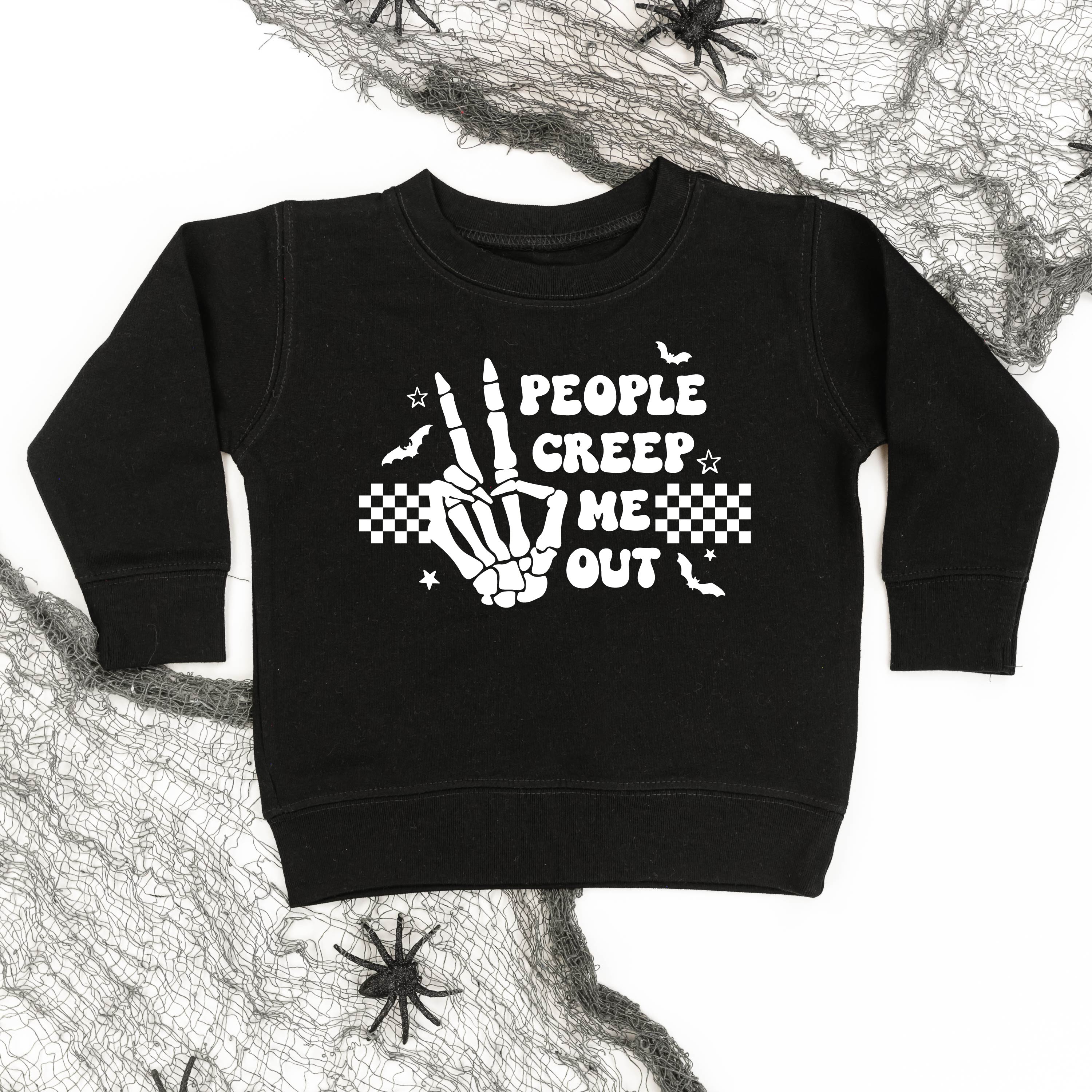 People Creep Me Out - Child Sweater Little Mama Shirt Shop