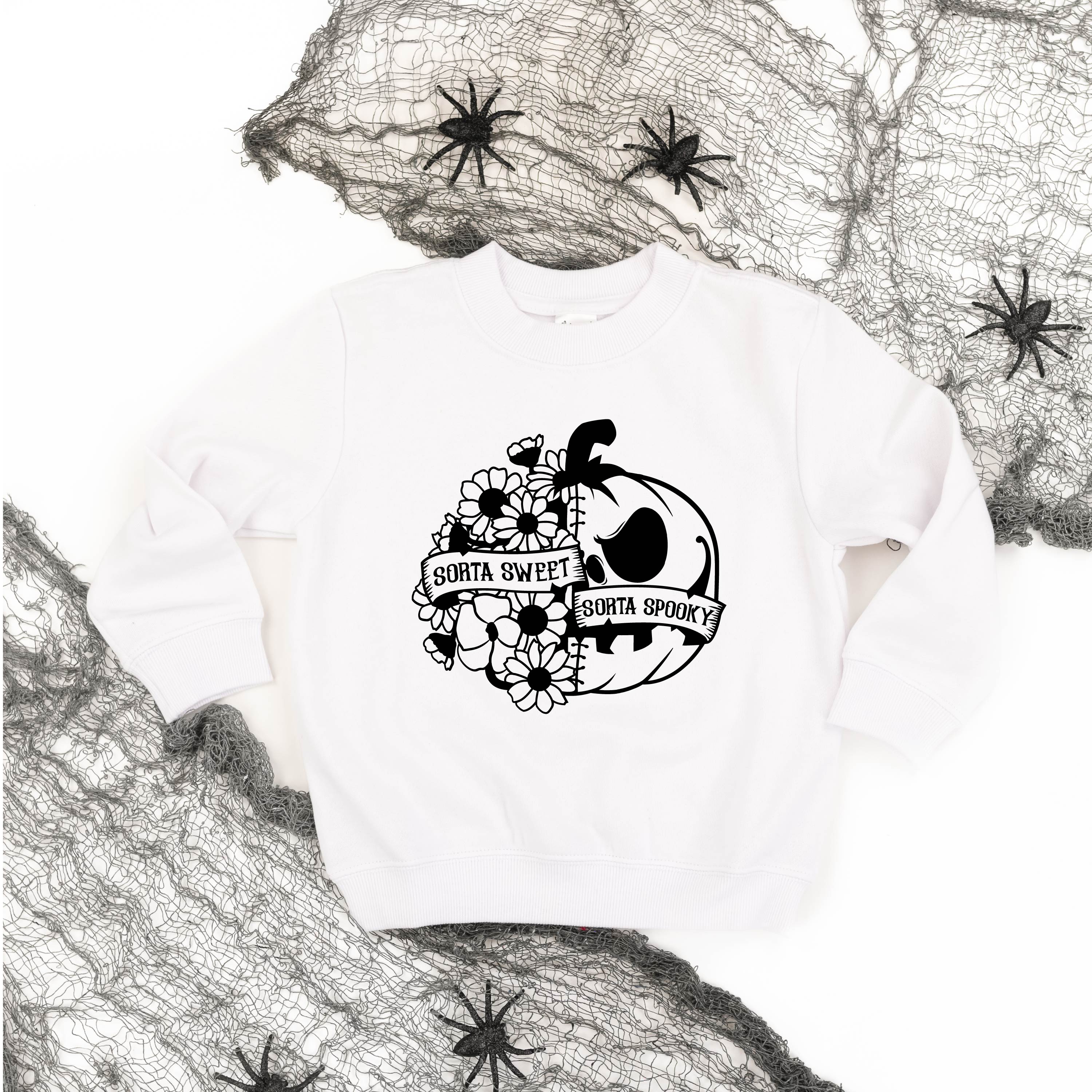 Sorta Sweet Sorta Spooky - Child Sweater Little Mama Shirt Shop