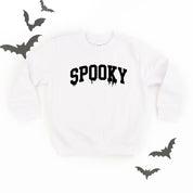 SPOOKY (Dripping) - Child Sweater Little Mama Shirt Shop