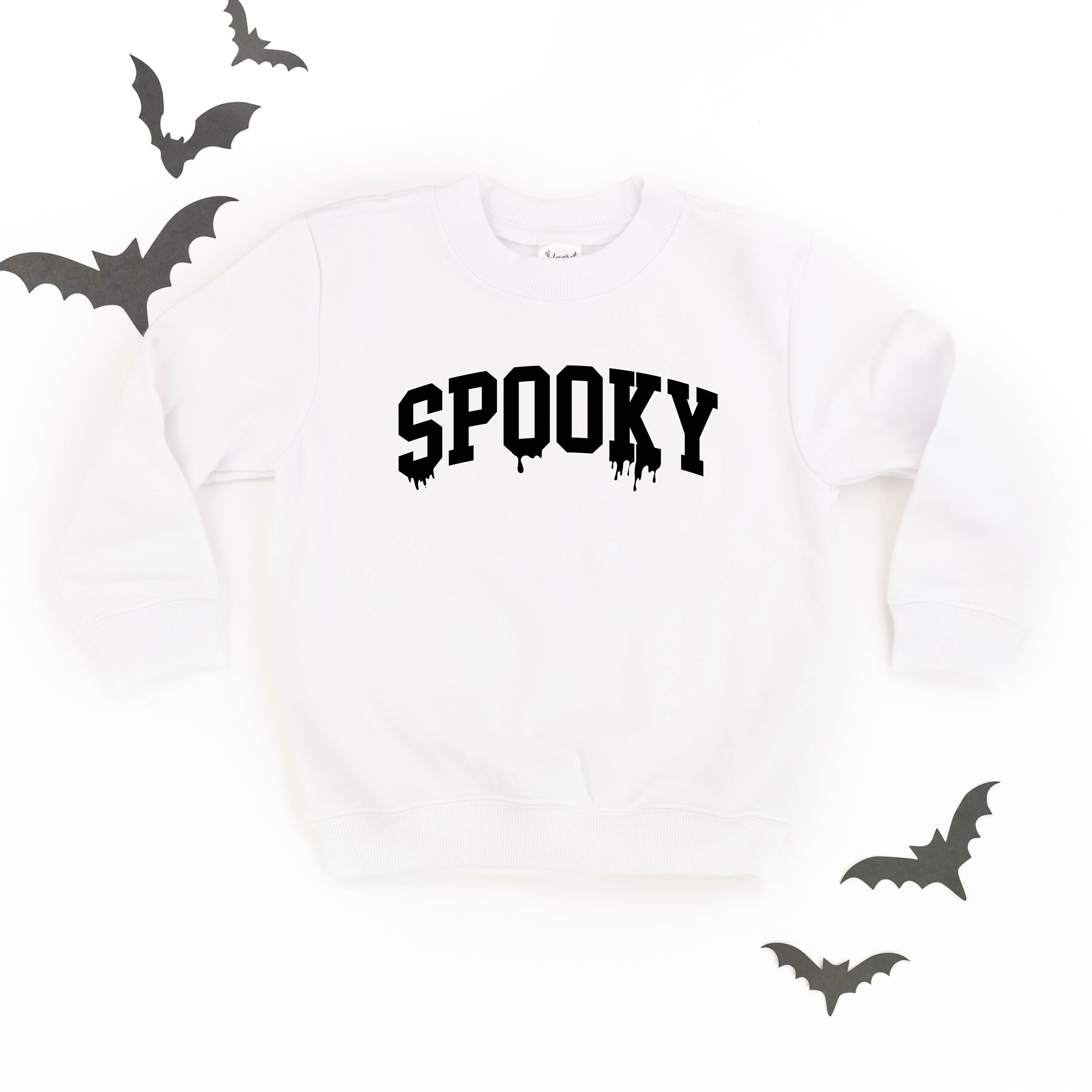 SPOOKY (Dripping) - Child Sweater Little Mama Shirt Shop