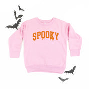 SPOOKY (Dripping) - Child Sweater Little Mama Shirt Shop