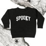 SPOOKY (Dripping) - Child Sweater Little Mama Shirt Shop