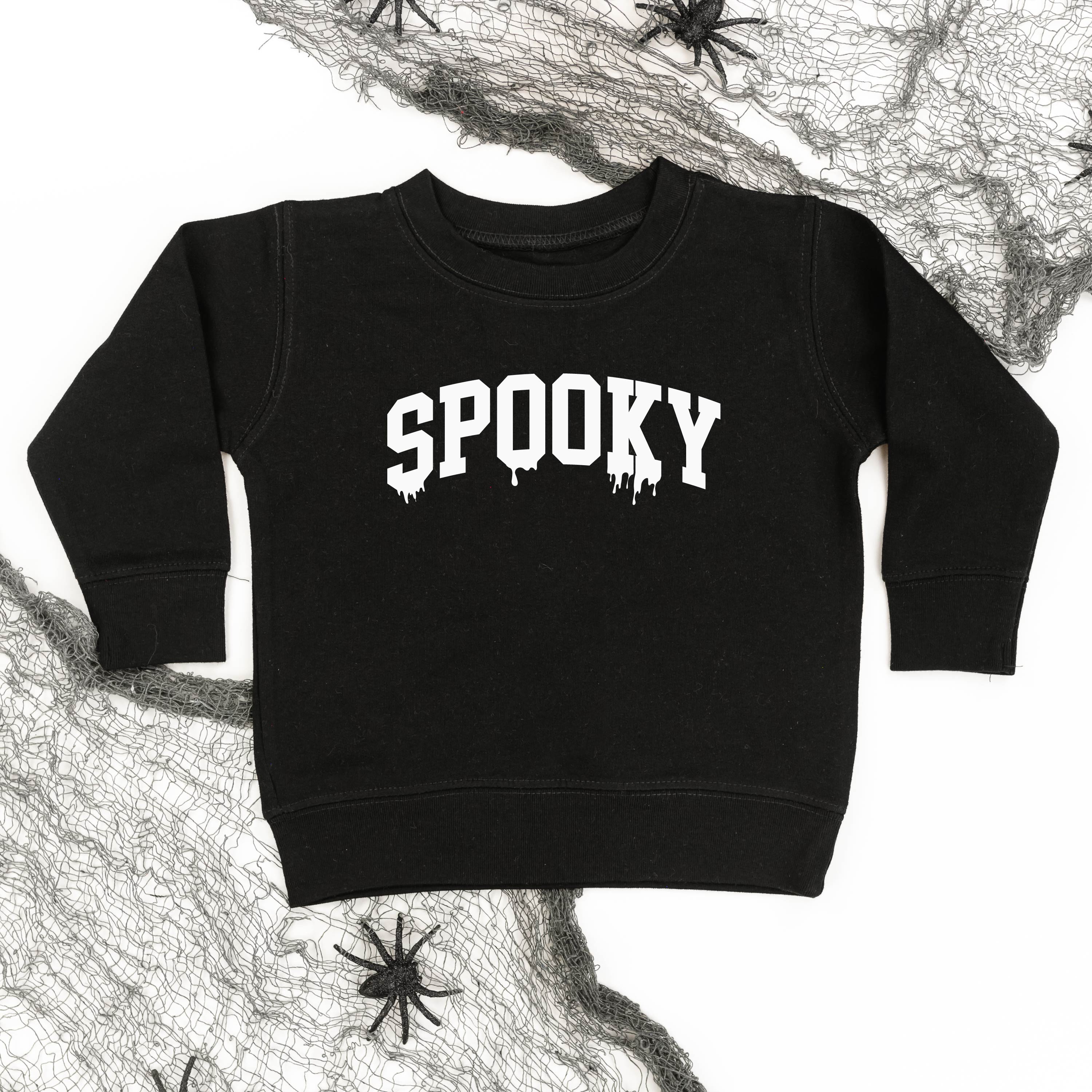 SPOOKY (Dripping) - Child Sweater Little Mama Shirt Shop