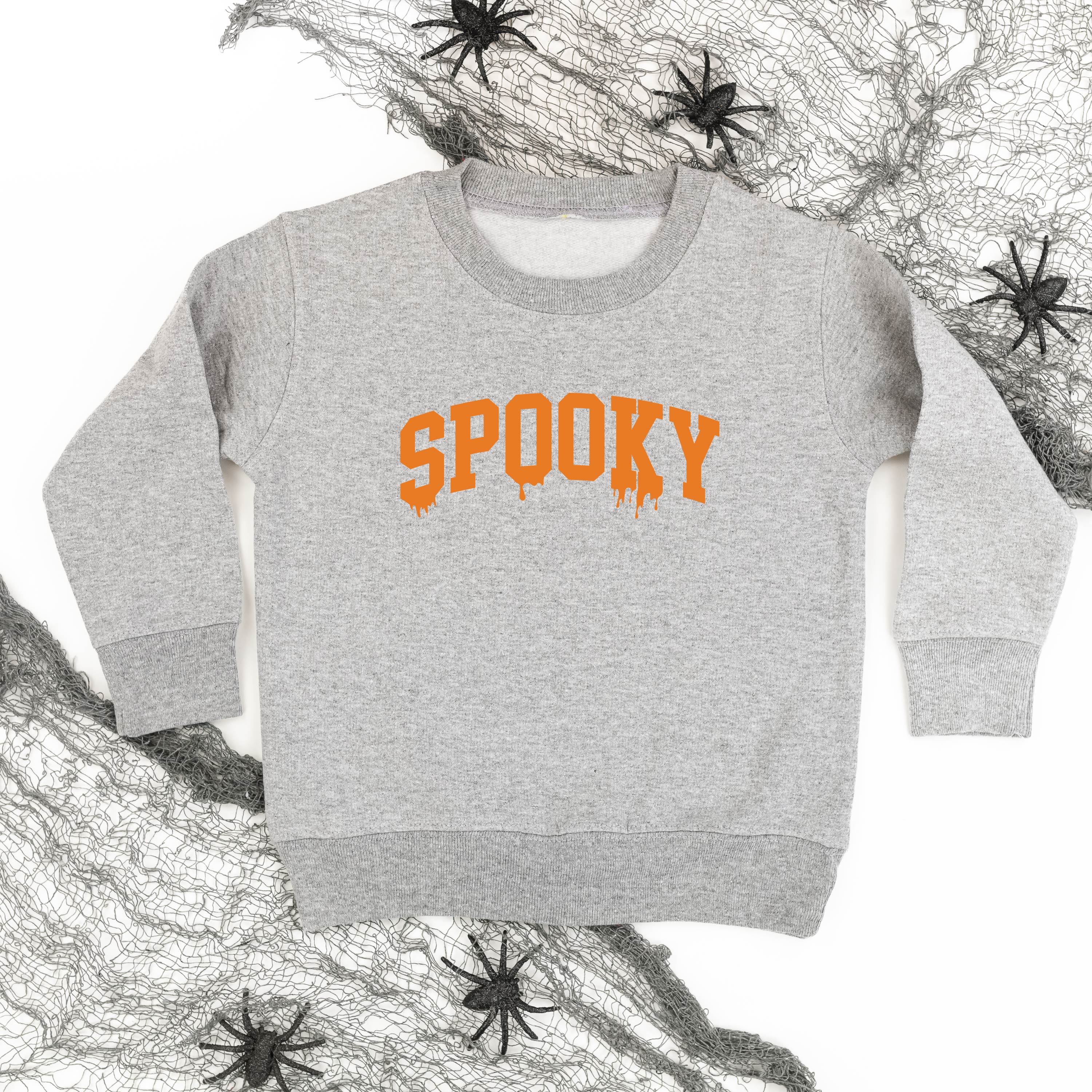 SPOOKY (Dripping) - Child Sweater Little Mama Shirt Shop
