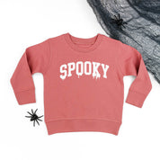 SPOOKY (Dripping) - Child Sweater Little Mama Shirt Shop