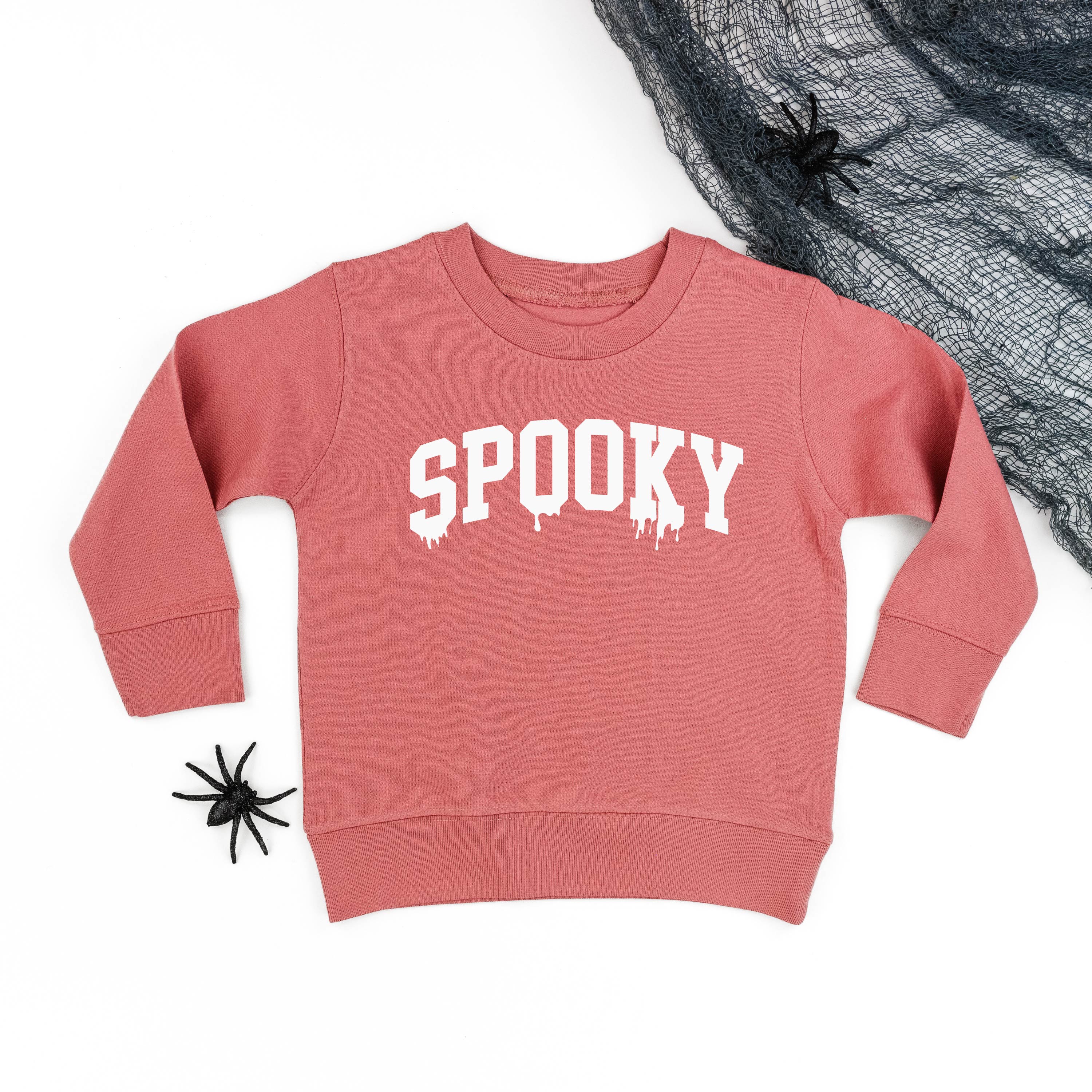 SPOOKY (Dripping) - Child Sweater Little Mama Shirt Shop