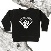 Stay Spooky Skelly Hand - Child Sweater Little Mama Shirt Shop