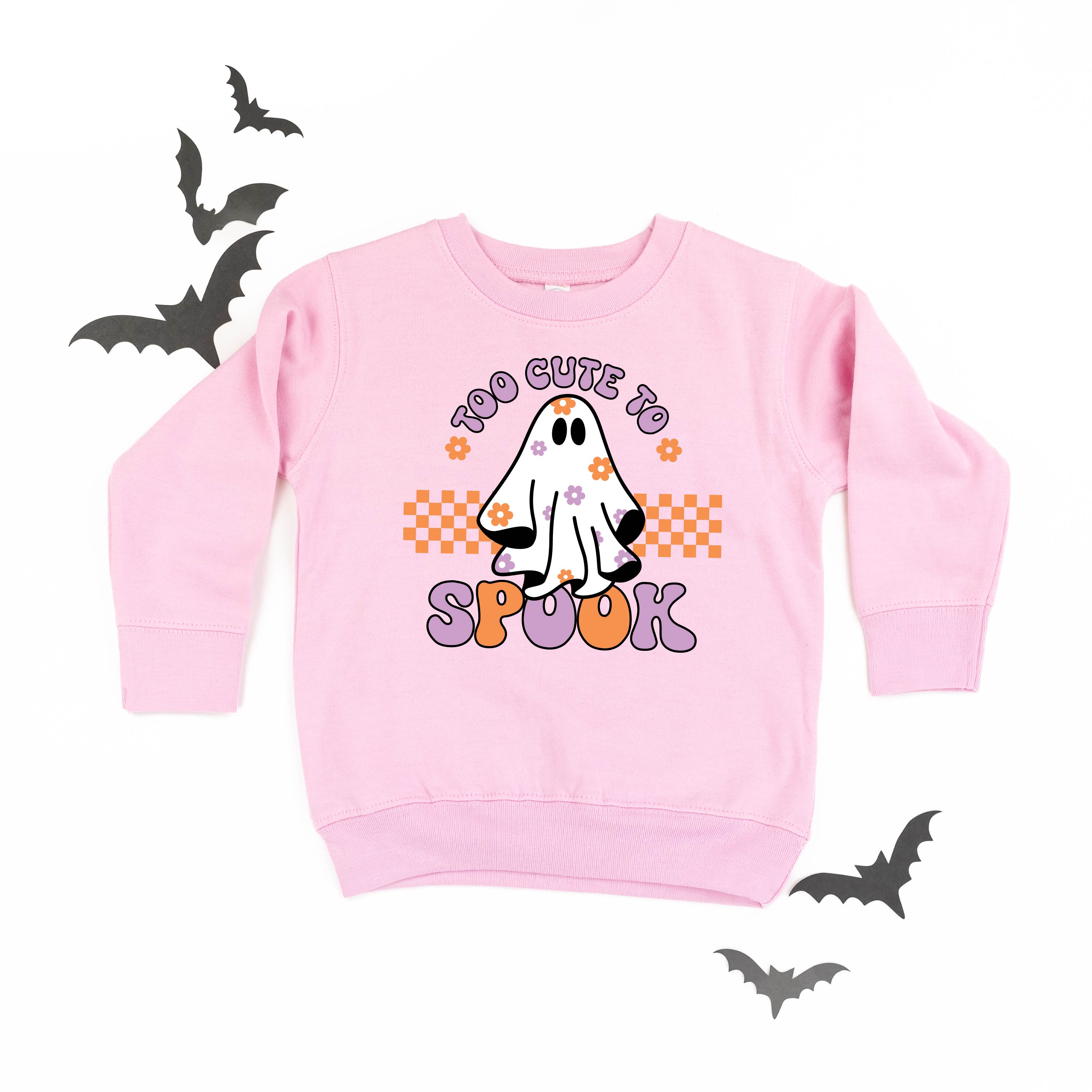 Too Cute to Spook - Child Sweater Little Mama Shirt Shop