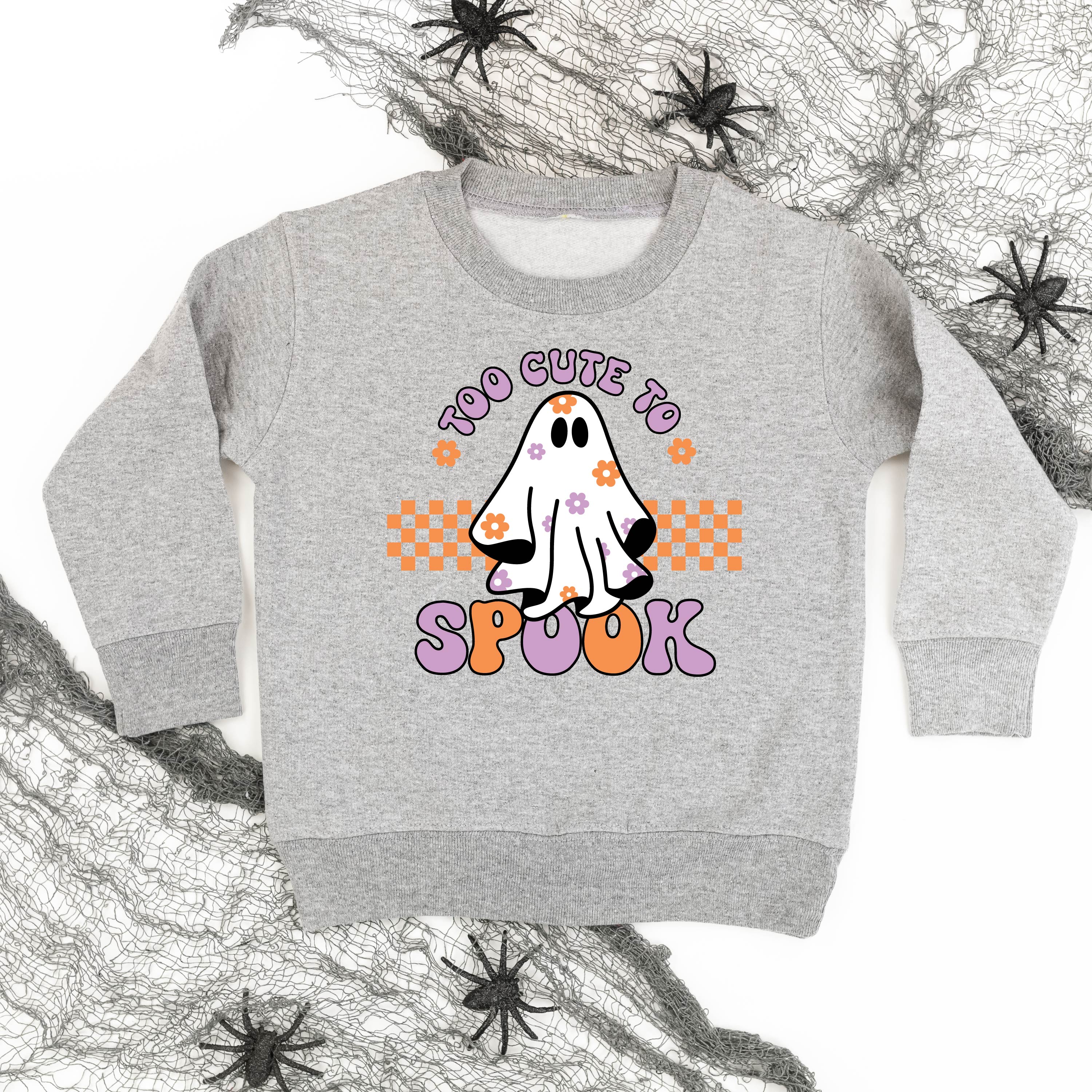 Too Cute to Spook - Child Sweater Little Mama Shirt Shop