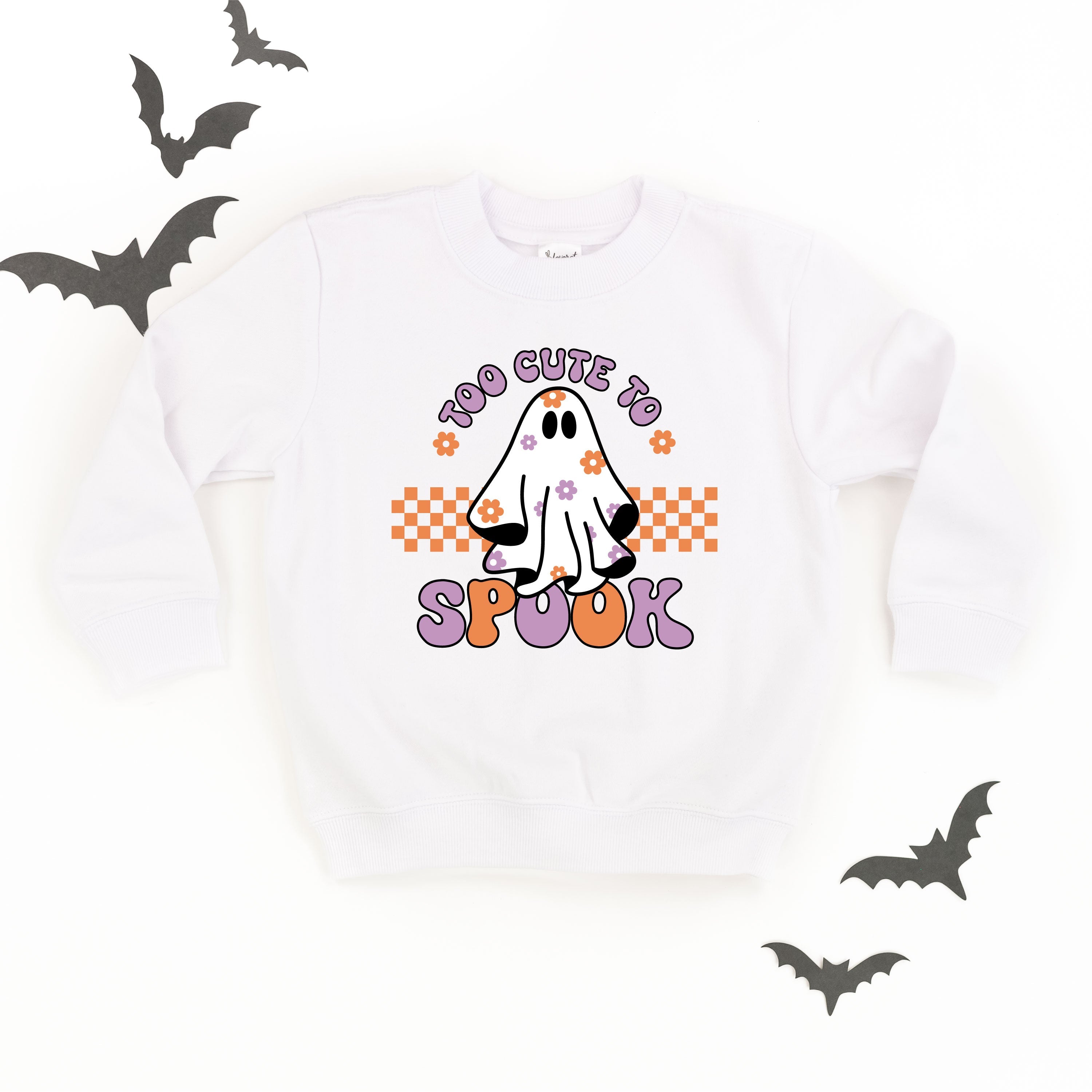 Too Cute to Spook - Child Sweater Little Mama Shirt Shop