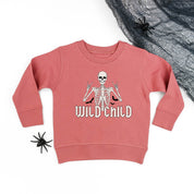 Wild Child Skeleton - Child Sweater Little Mama Shirt Shop