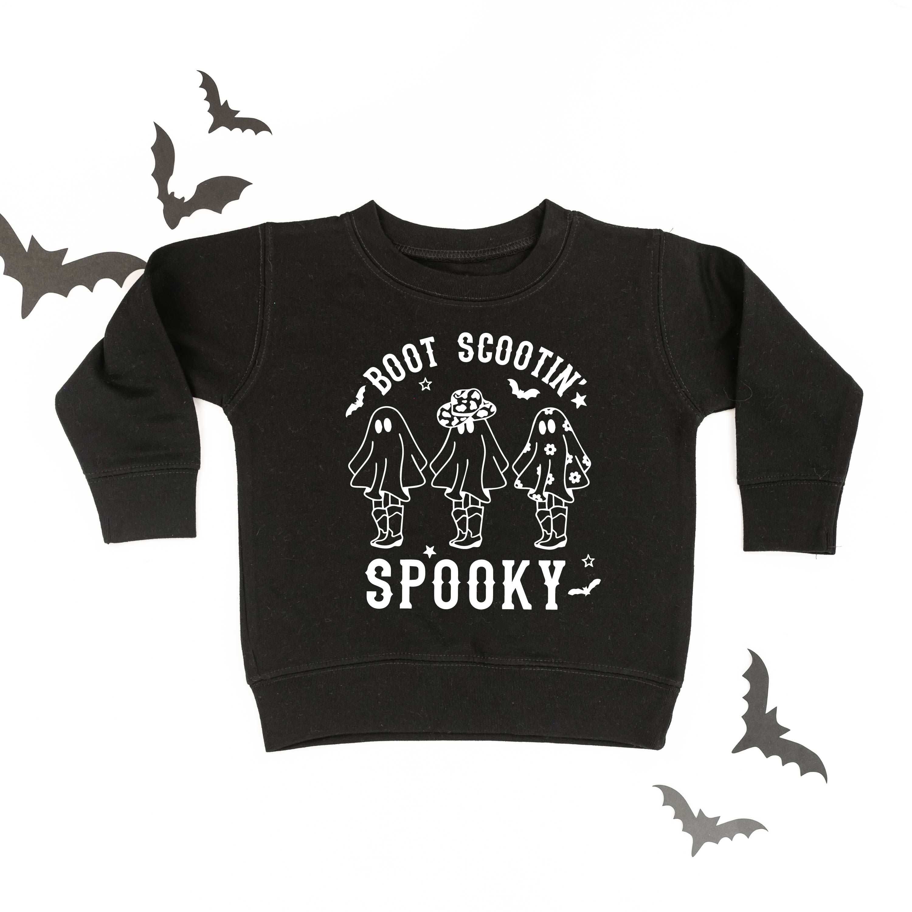Boot Scootin' Spooky - Child Sweater Little Mama Shirt Shop