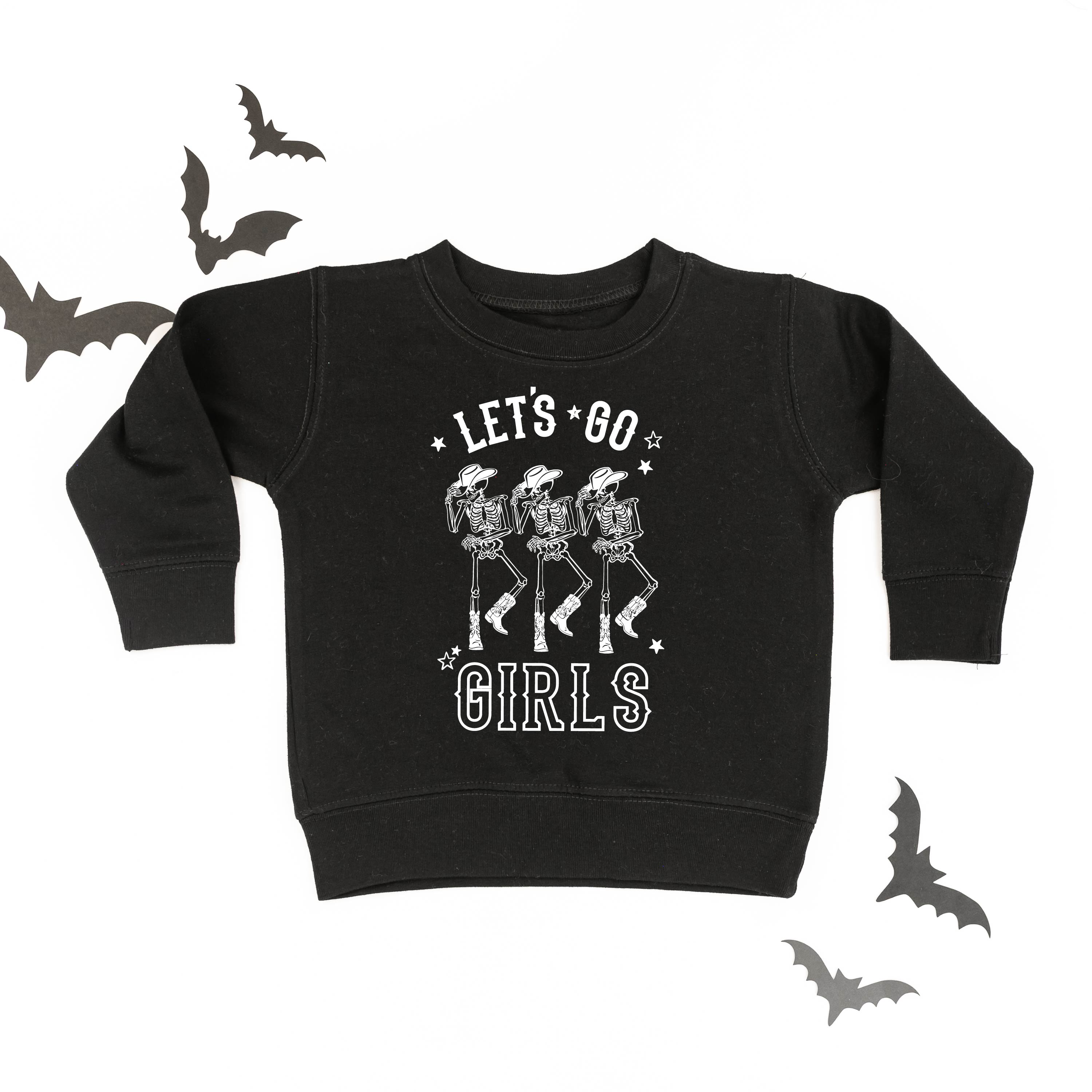 Cowgirl Skellies - Let's Go Girls - Child Sweater Little Mama Shirt Shop