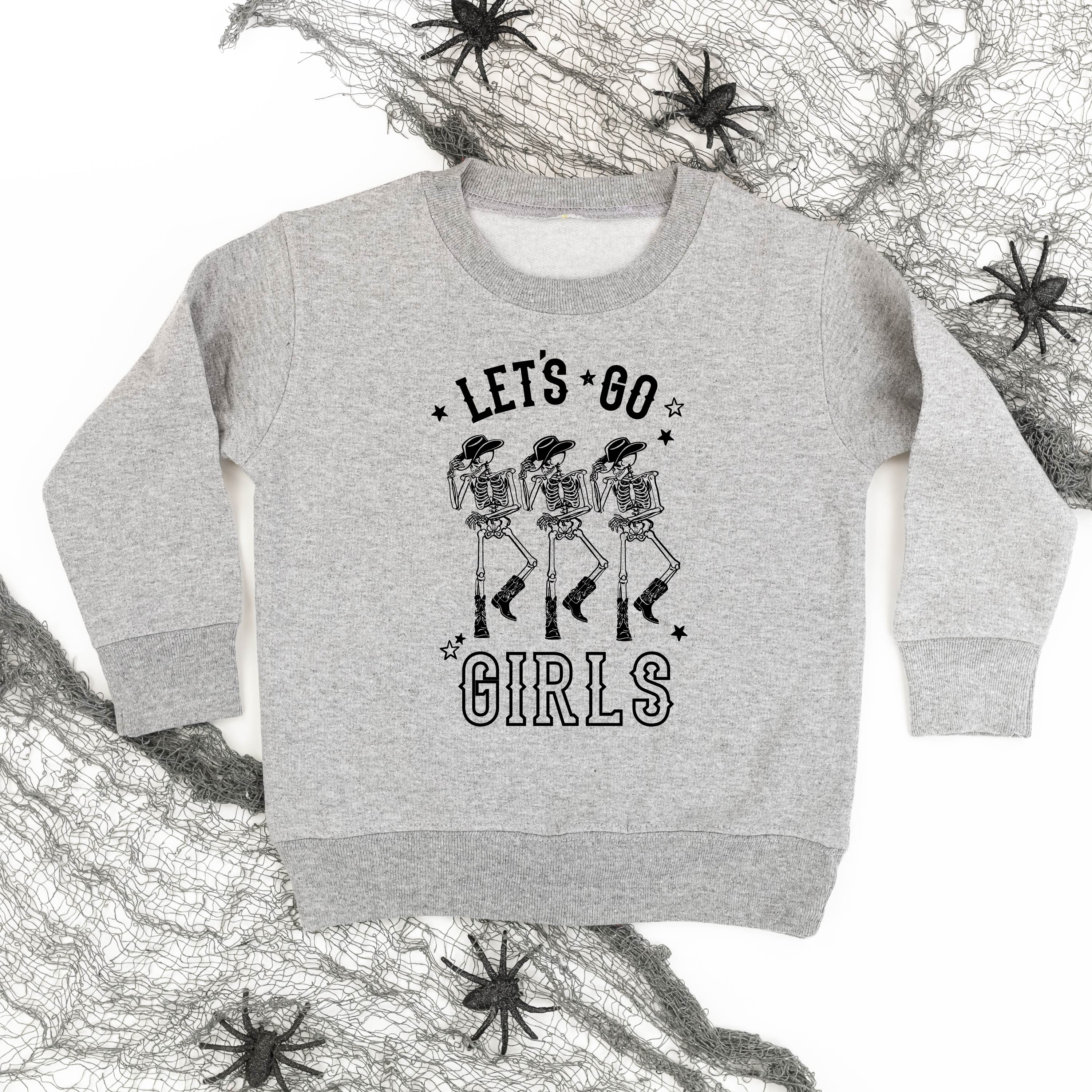 Cowgirl Skellies - Let's Go Girls - Child Sweater Little Mama Shirt Shop