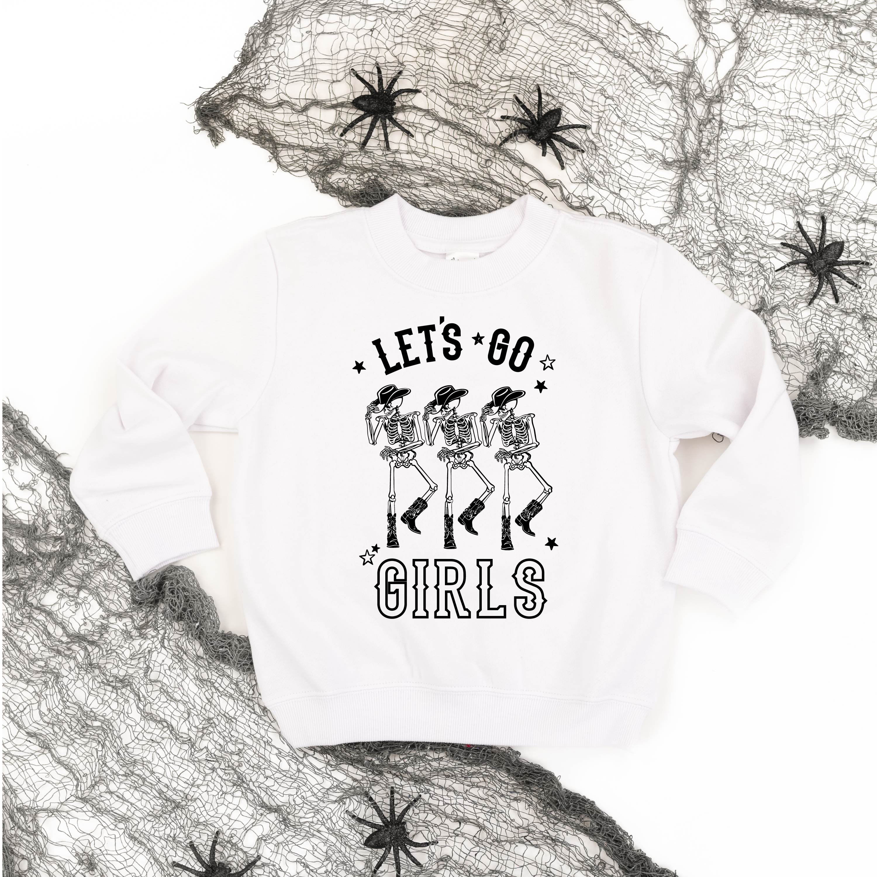 Cowgirl Skellies - Let's Go Girls - Child Sweater Little Mama Shirt Shop