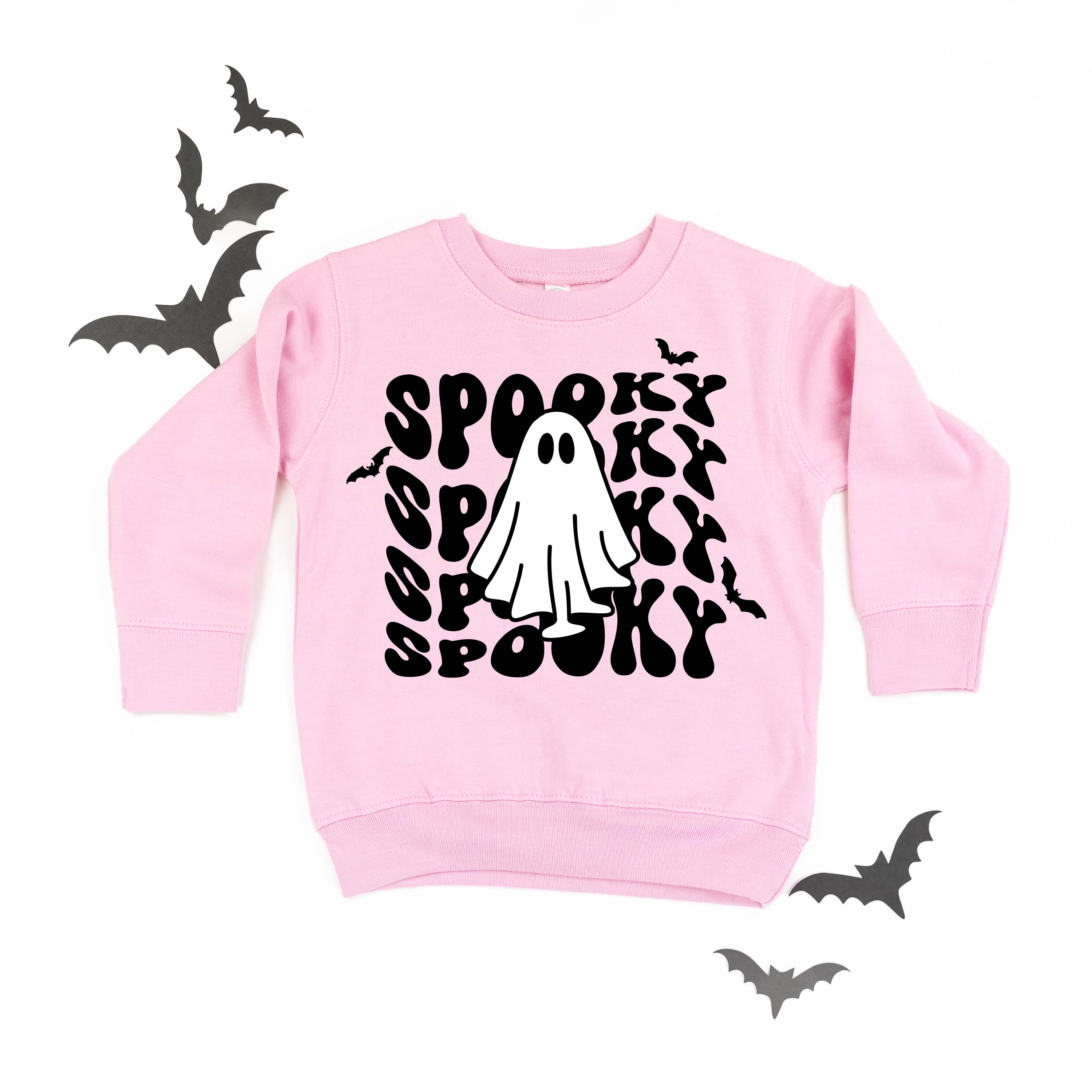 Spooky Ghost - Child Sweater Little Mama Shirt Shop