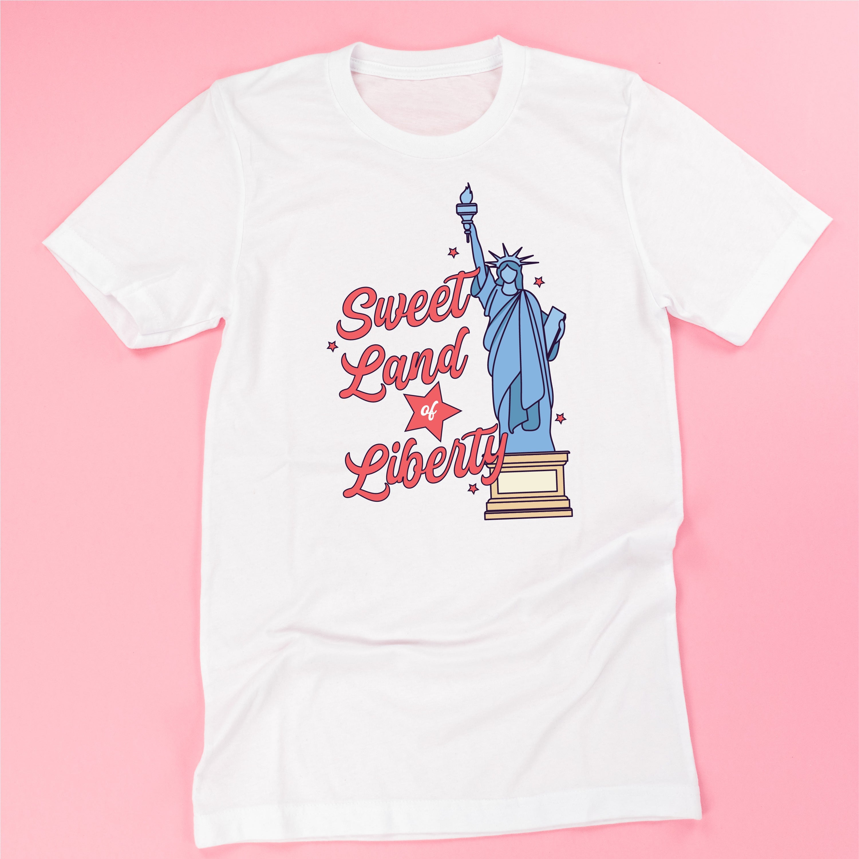 Sweet Land Of Liberty - Unisex Tee Little Mama Shirt Shop