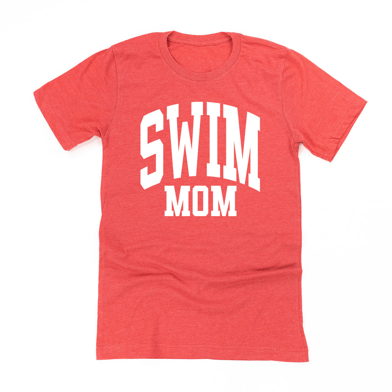 Varsity Style - SWIM MOM - Unisex Tee