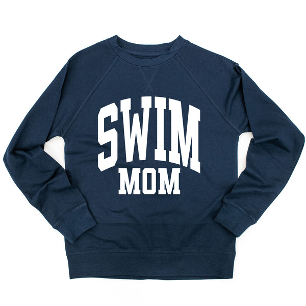 Varsity Style - SWIM MOM - Lightweight Pullover Sweater
