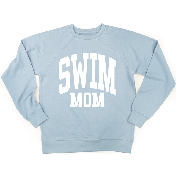 Varsity Style - SWIM MOM - Lightweight Pullover Sweater