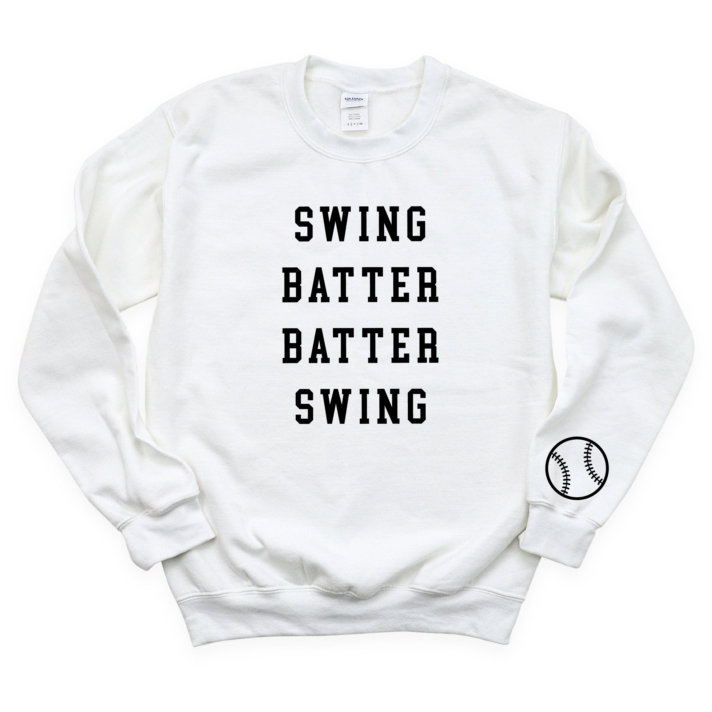 Swing Batter Batter Swing (wd) - BASIC Fleece Little Mama Shirt Shop LLC