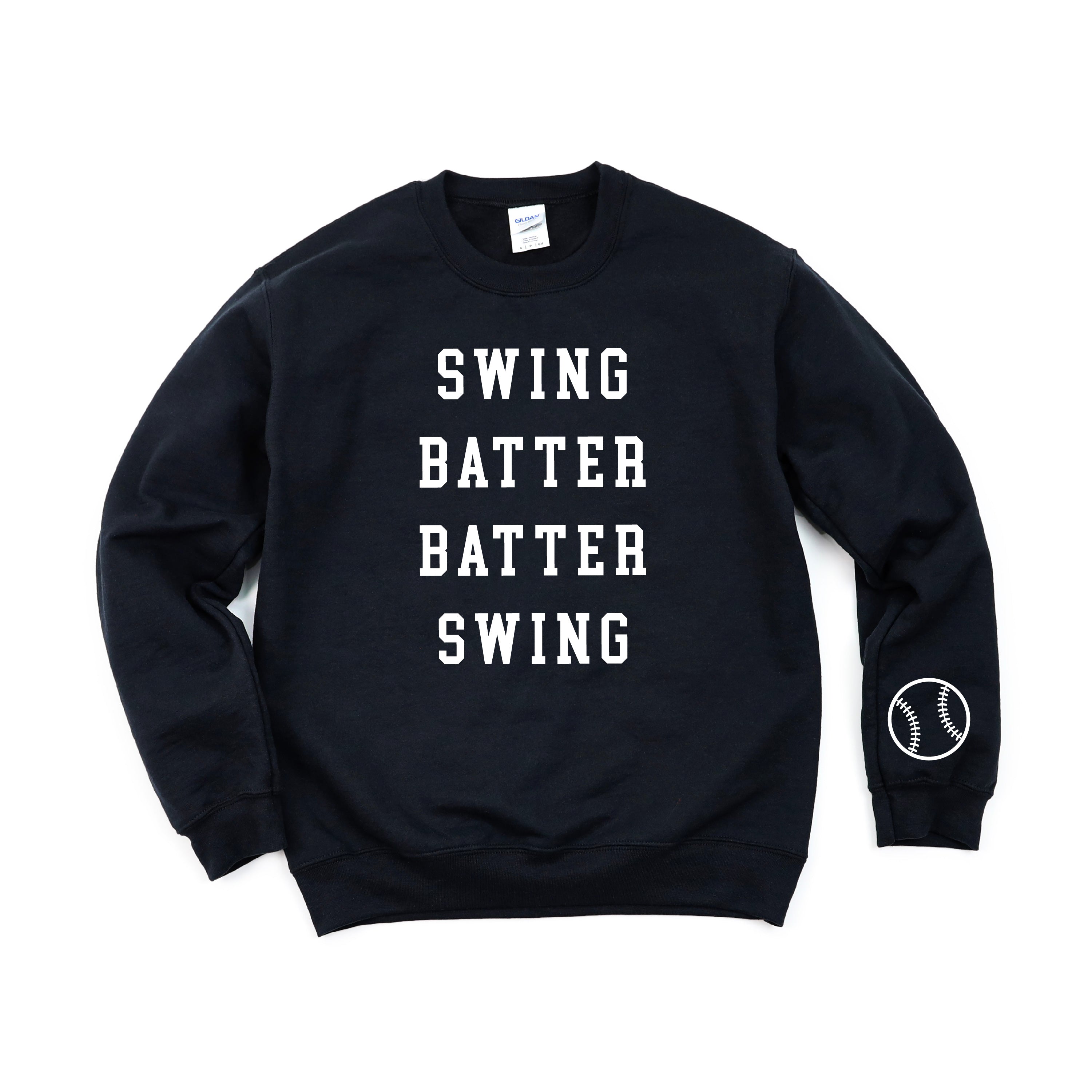 Swing Batter Batter Swing (wd) - BASIC Fleece Little Mama Shirt Shop LLC