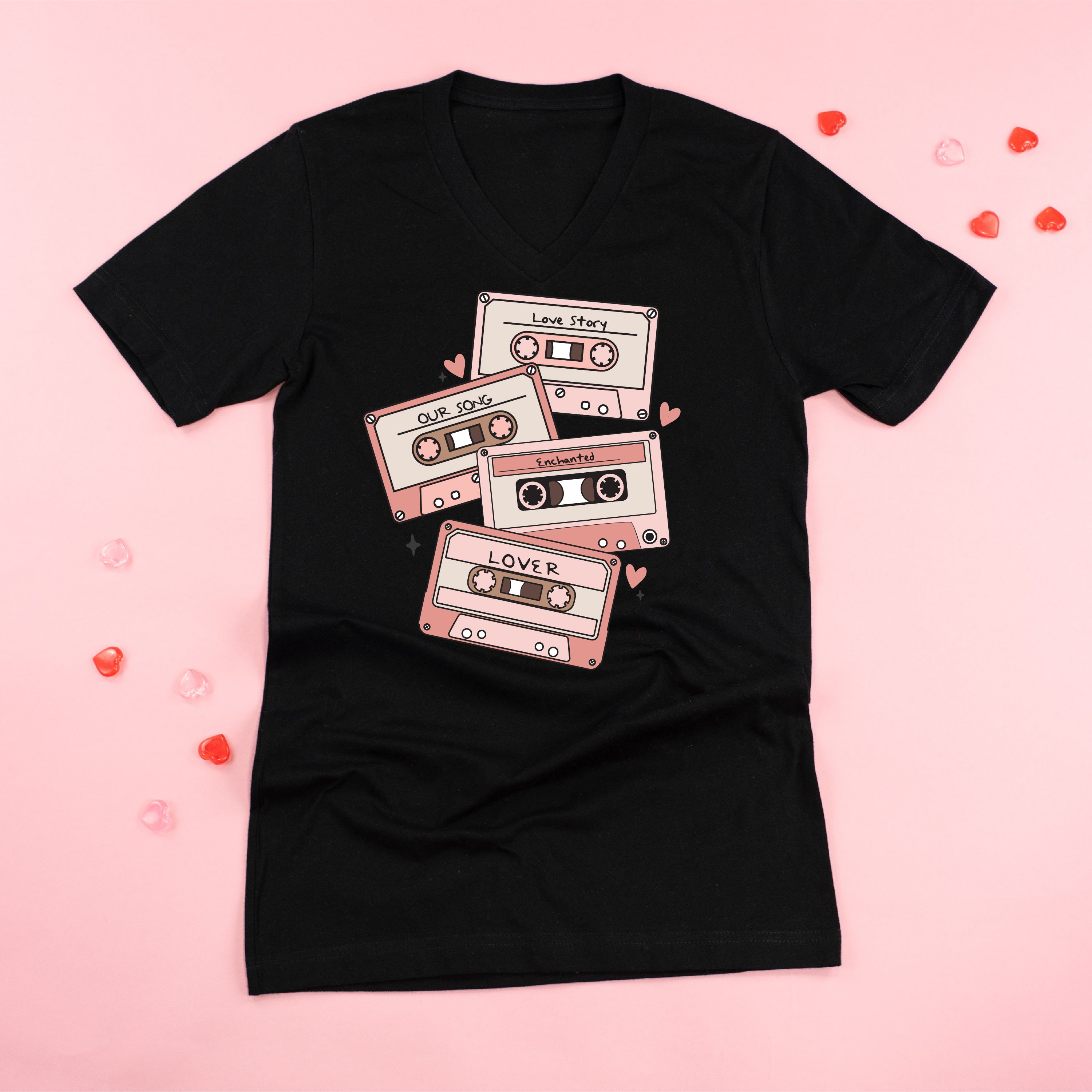 T's Love Songs - Unisex Tee Little Mama Shirt Shop