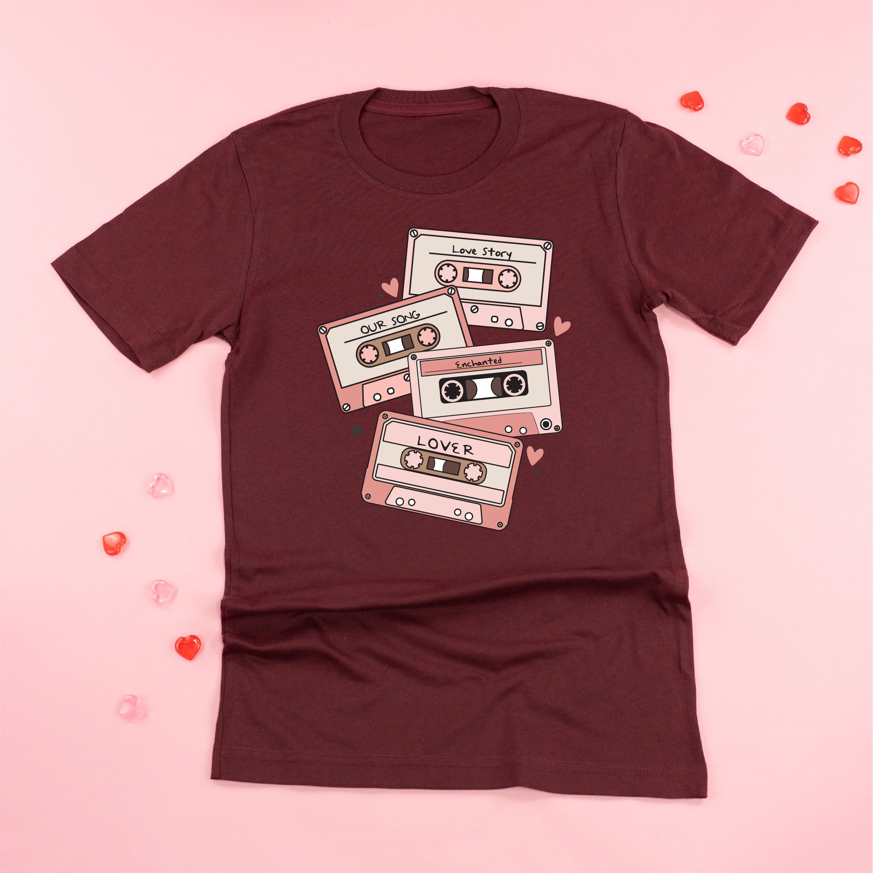 T's Love Songs - Unisex Tee Little Mama Shirt Shop