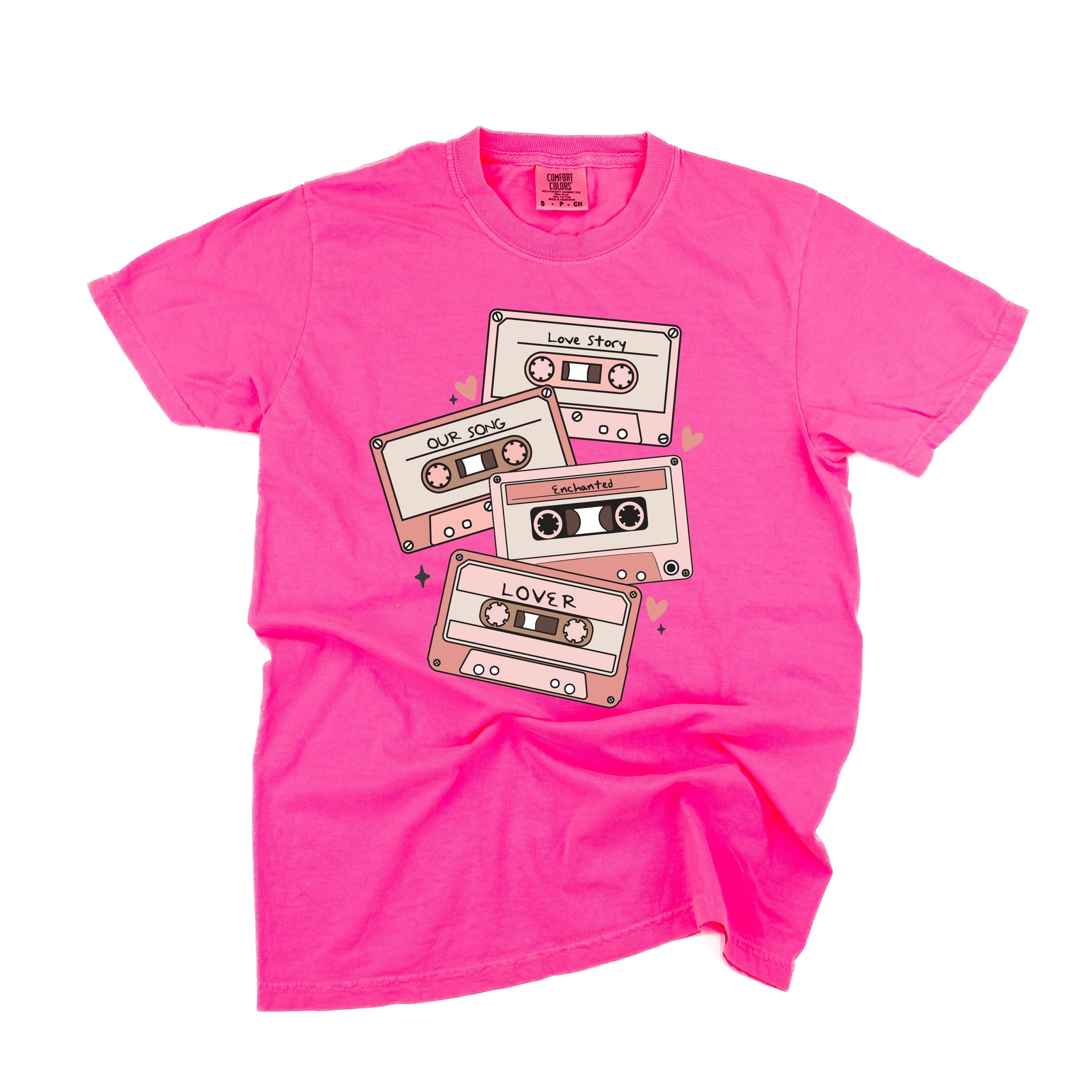T's Love Songs - Comfort Colors Tee Little Mama Shirt Shop