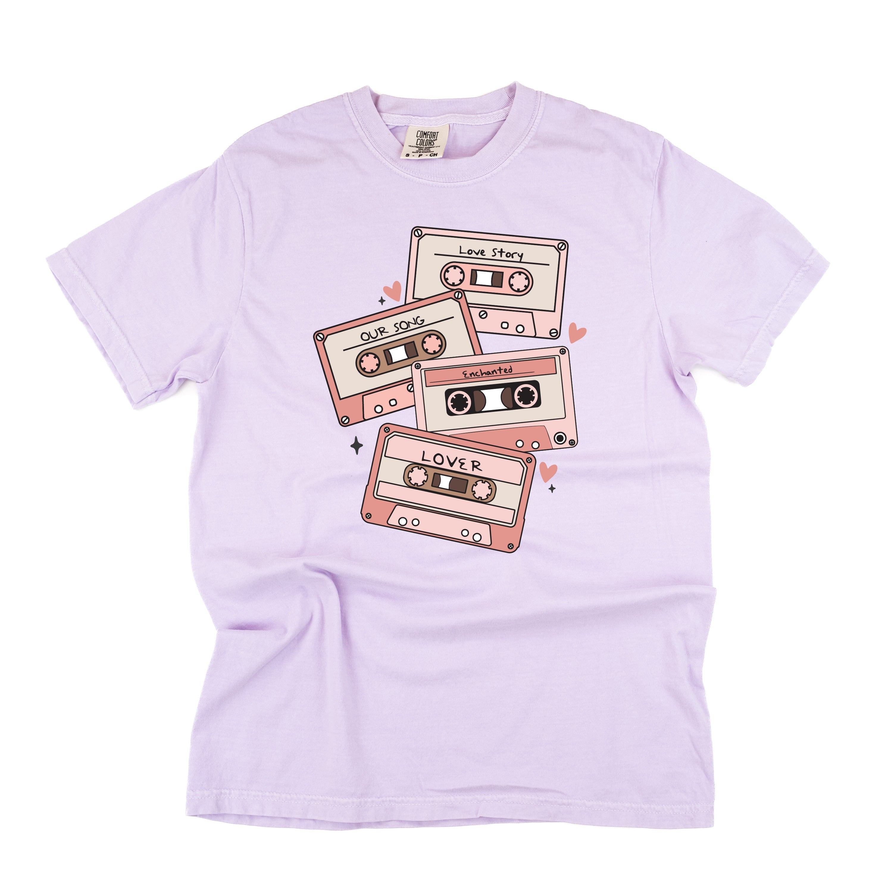 T's Love Songs - Comfort Colors Tee Little Mama Shirt Shop