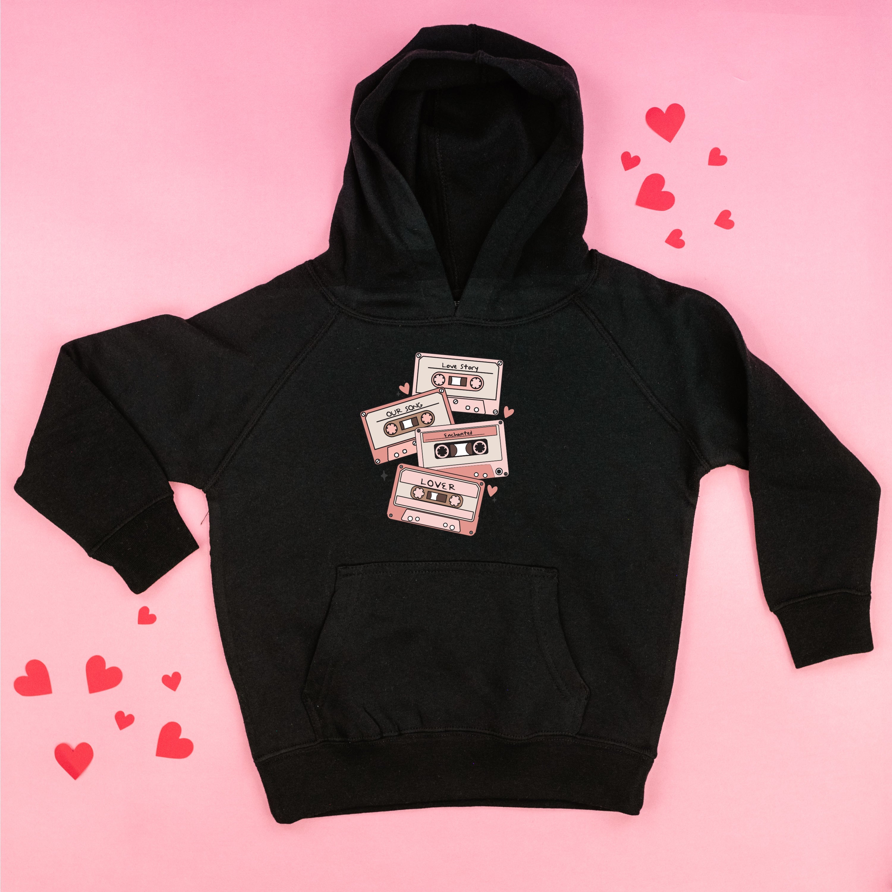T's Love Songs - Child HOODIE Little Mama Shirt Shop
