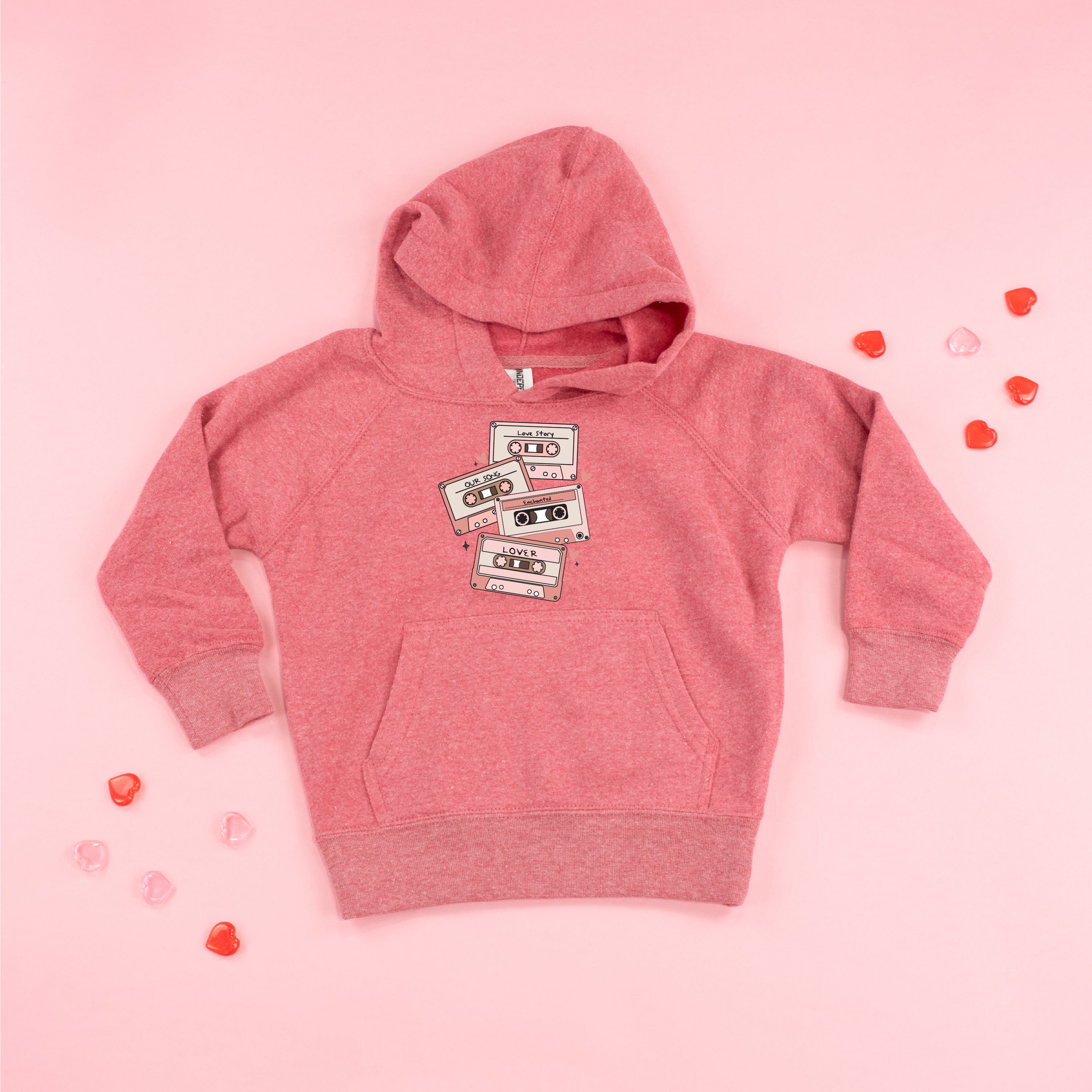 T's Love Songs - Child HOODIE Little Mama Shirt Shop