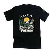 Take It Outside - Set of 2 Black Tees Little Mama Shirt Shop