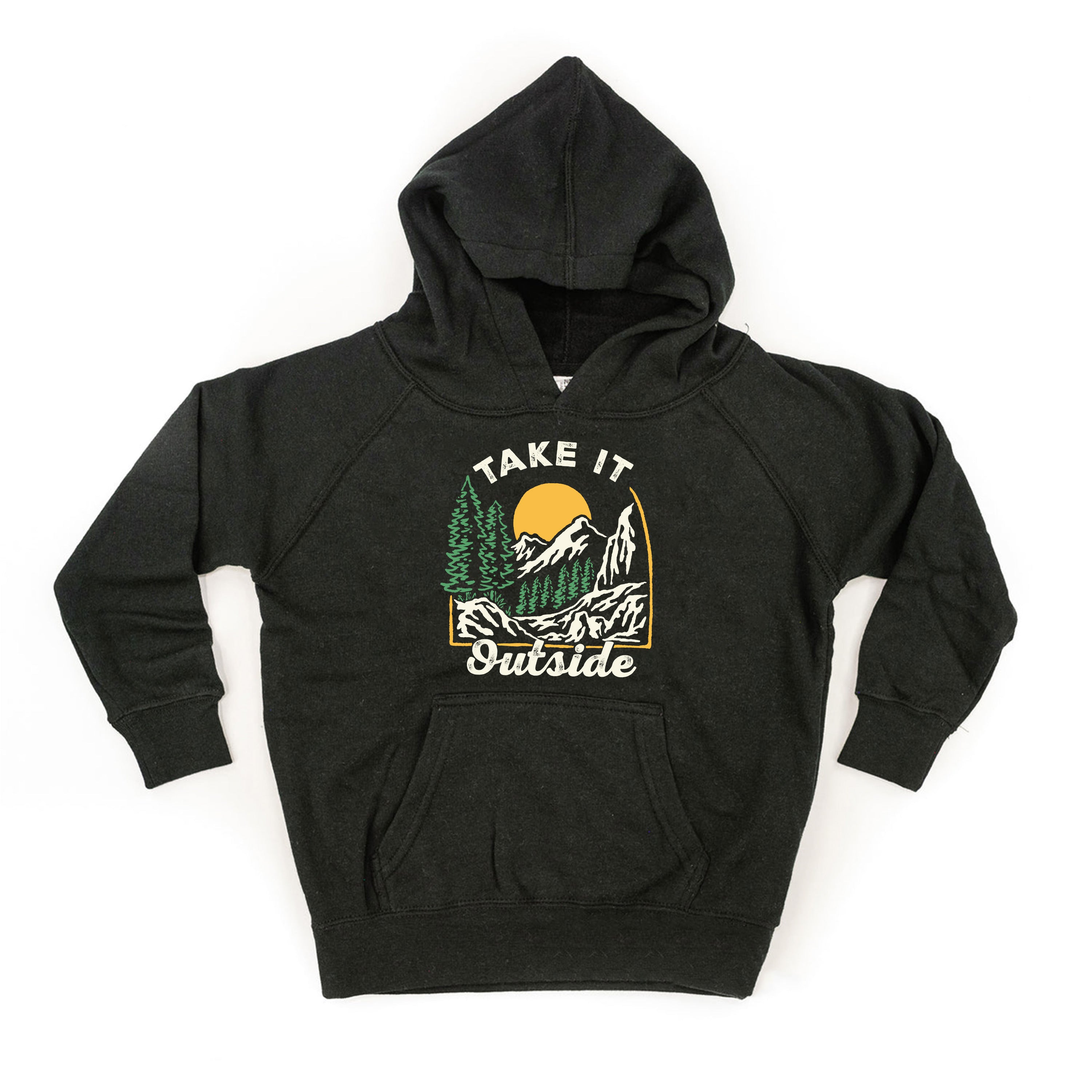 Take It Outside - Black Child HOODIE Little Mama Shirt Shop LLC