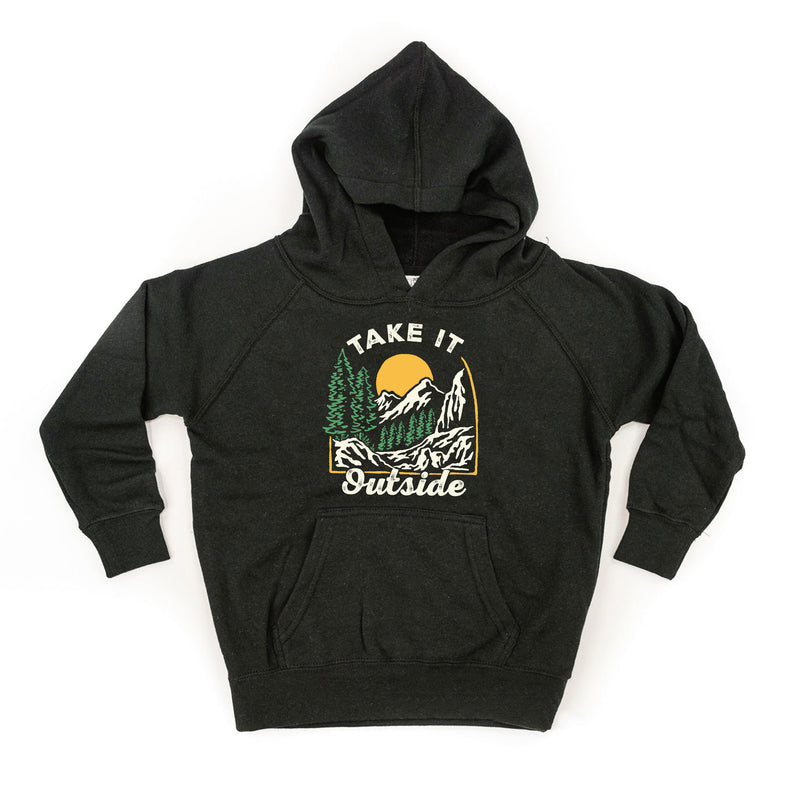 Take It Outside - BLACK Child Hoodie