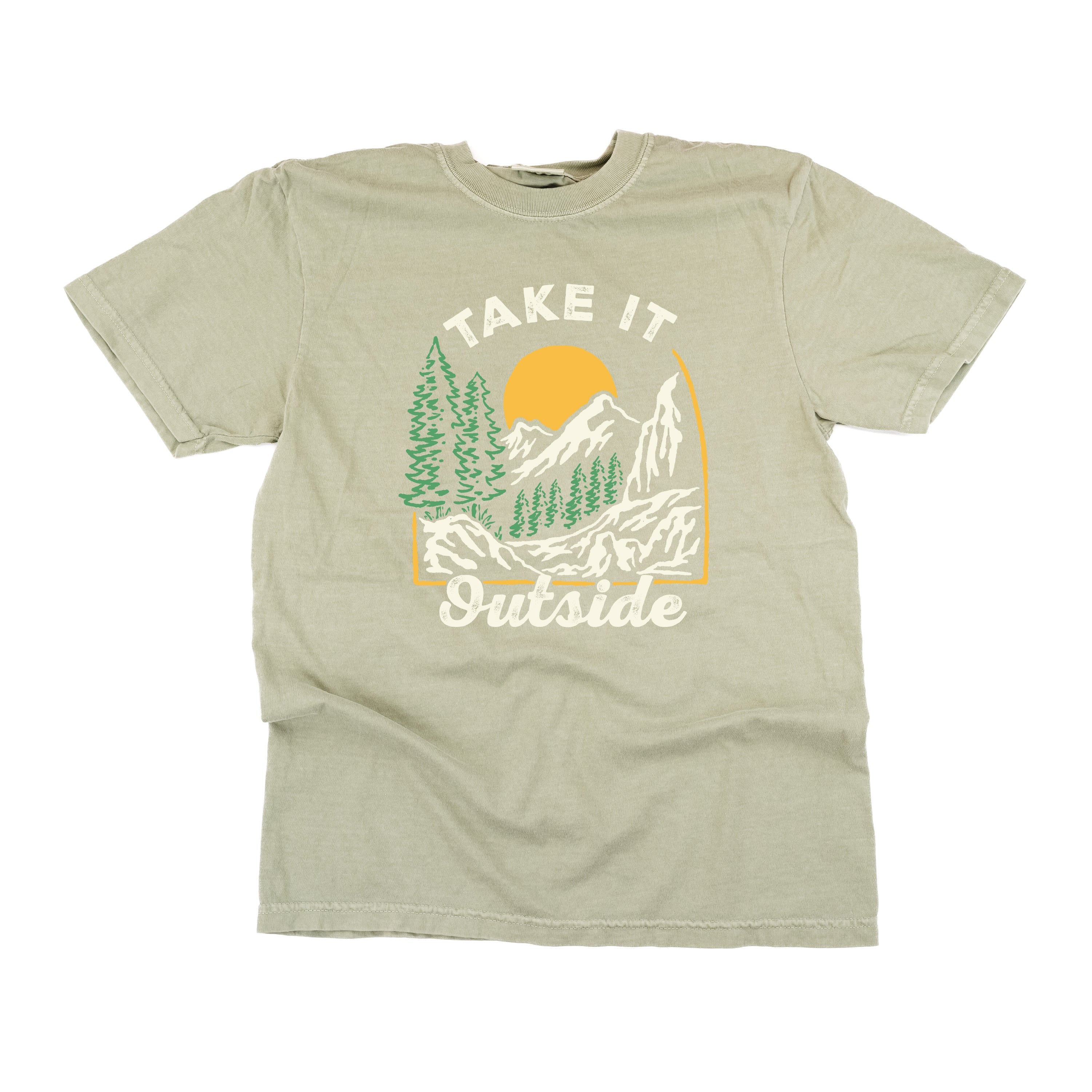 Take It Outside - Comfort Colors Tee Little Mama Shirt Shop