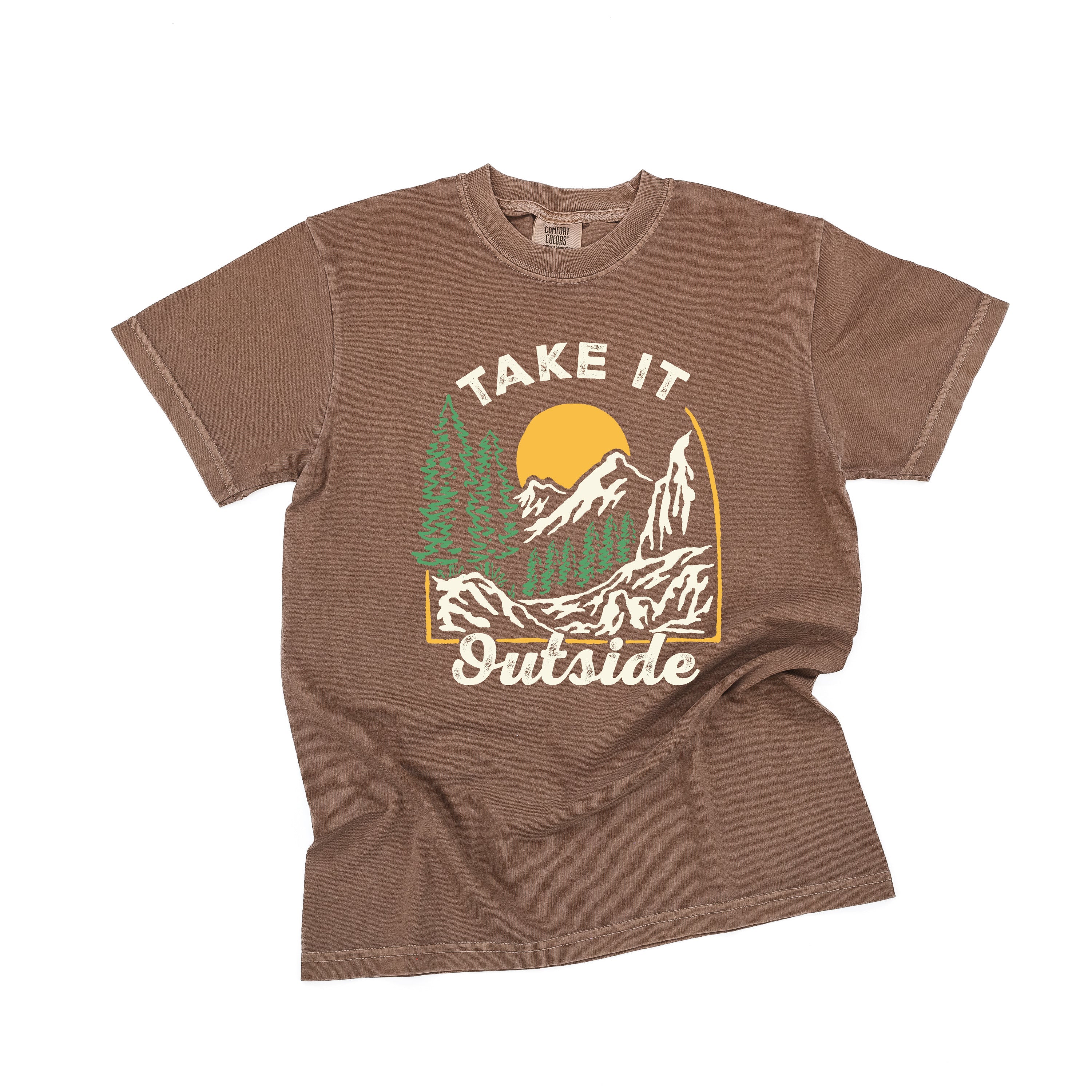 Take It Outside - Comfort Colors Tee Little Mama Shirt Shop