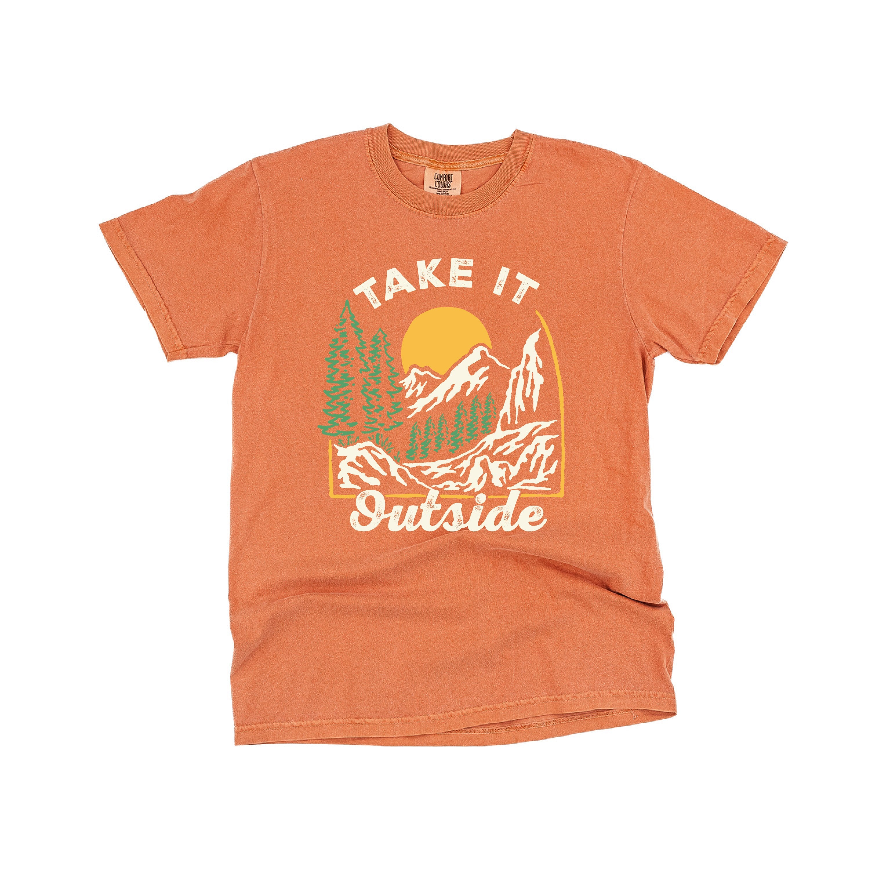 Take It Outside - Comfort Colors Tee Little Mama Shirt Shop
