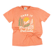 Take It Outside - Comfort Colors Tee Little Mama Shirt Shop