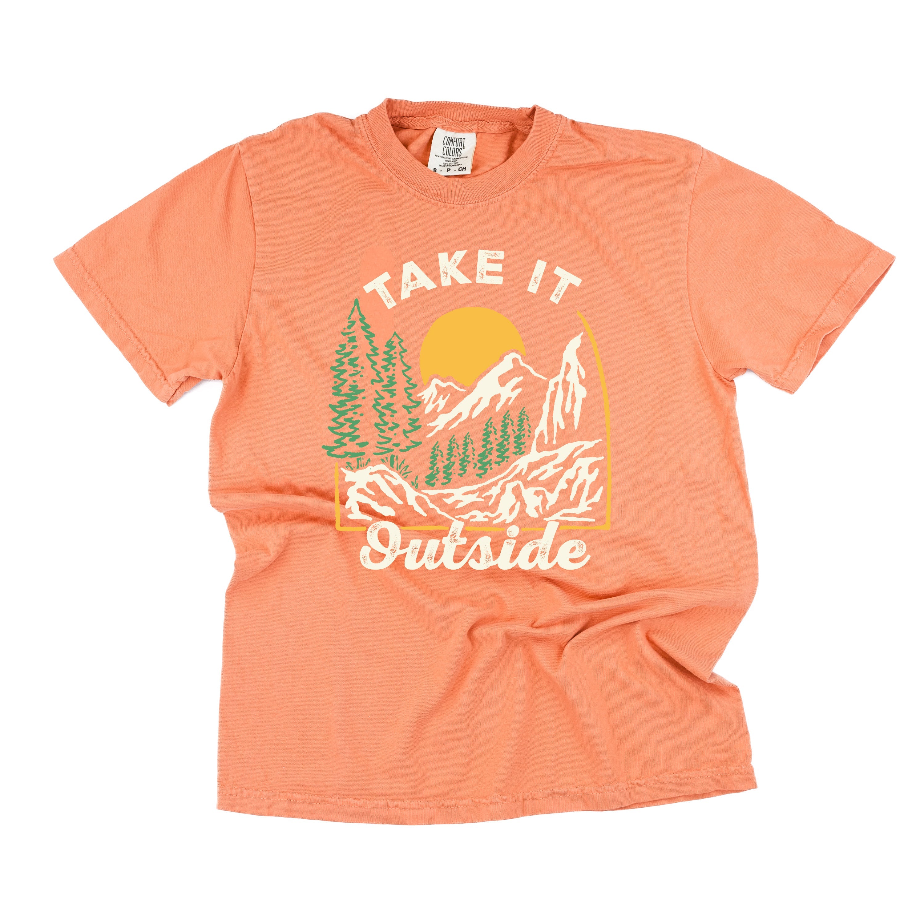 Take It Outside - Comfort Colors Tee Little Mama Shirt Shop
